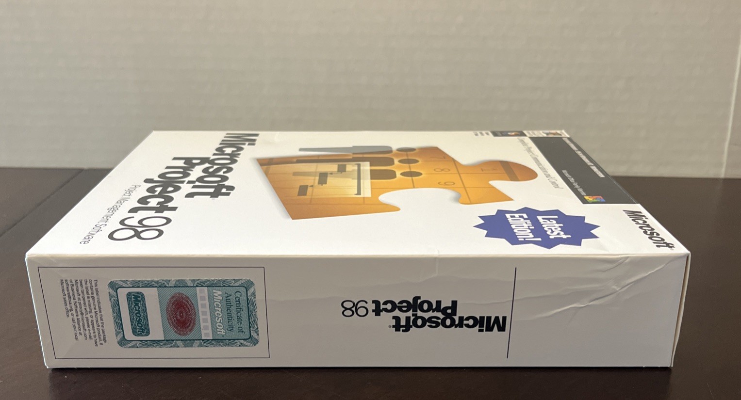 Microsoft Project 98 Latest Edition Project Management Software Windows 95 Or NT