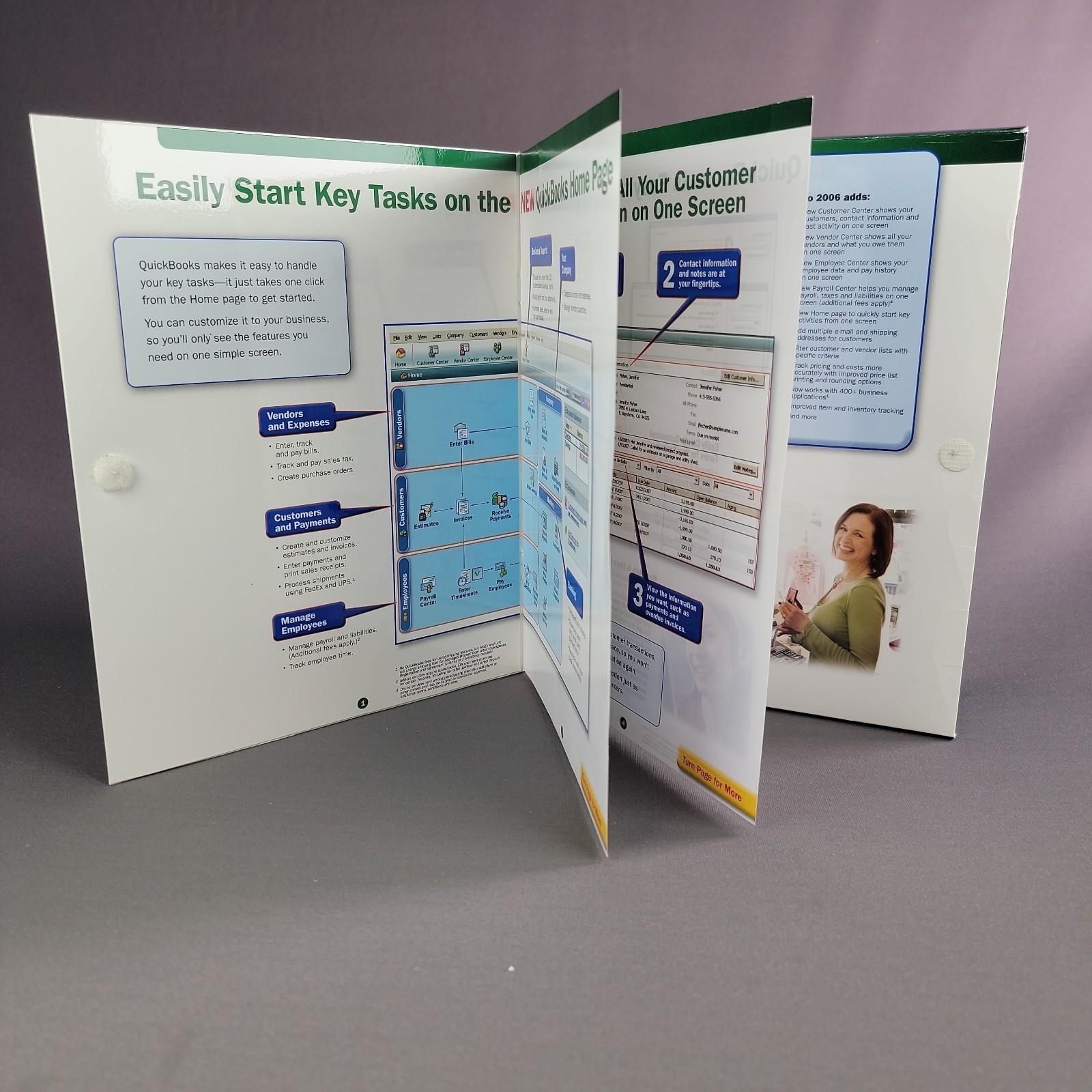 Intuit QuickBooks Pro Edition 2006 for Windows w/ Product Key Original Box
