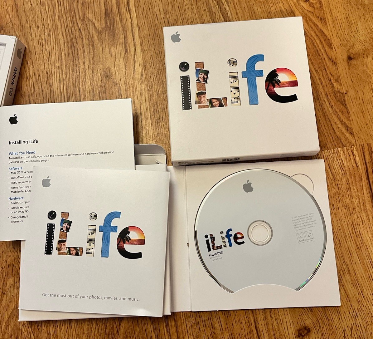Apple iWork 09 And iPlay 09 Disc