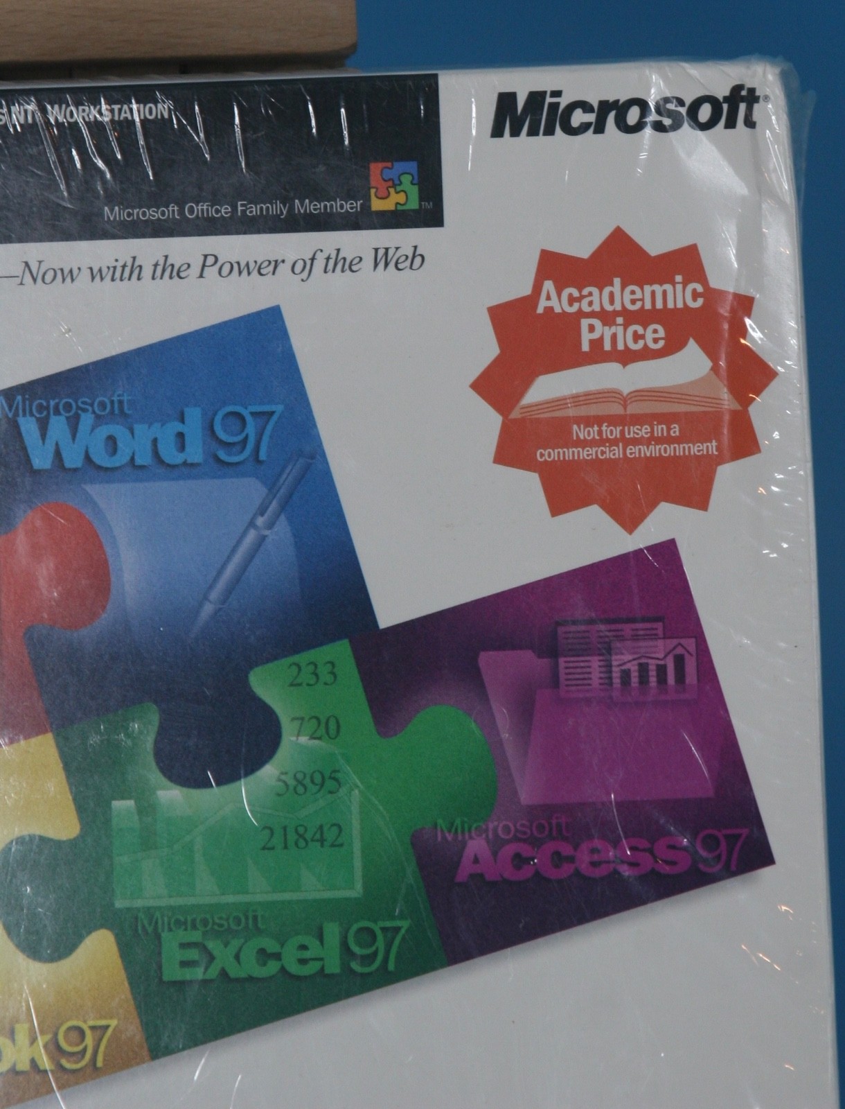 Sealed Microsoft Office 97 Professional Edition Software 97 NEW Vintage Big Box
