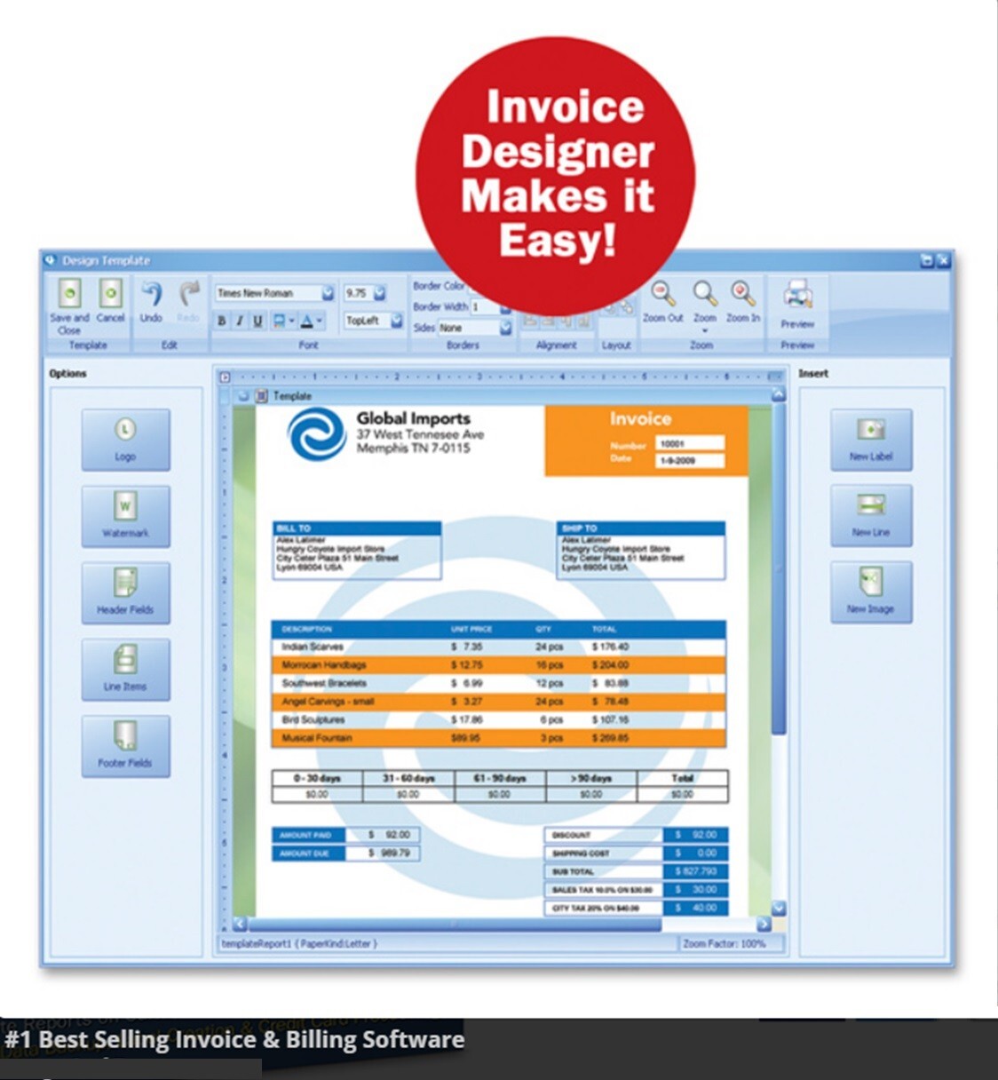 Avanquest 2026 My Invoices Estimates Deluxe 10, Discs, Windows 11, Description