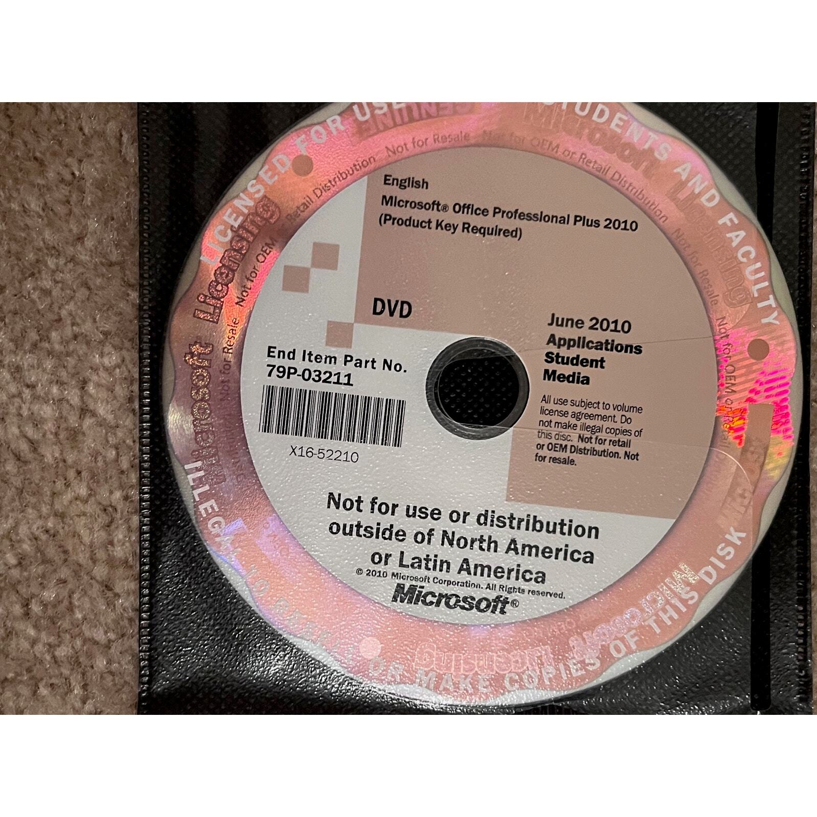Microsoft Office Home & Student 2010 Software for Windows Family Pack & More!!!