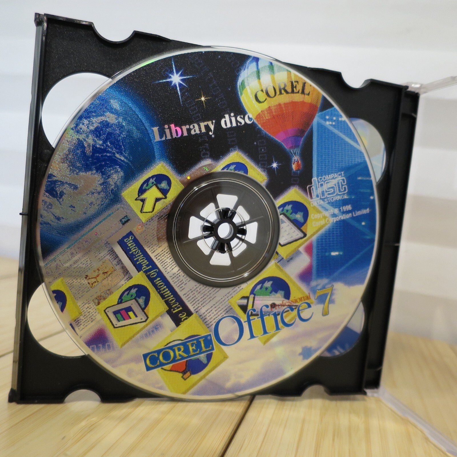 1996 VINTAGE Corel Office 7 Professional for Windows 95 – 2 CD Set