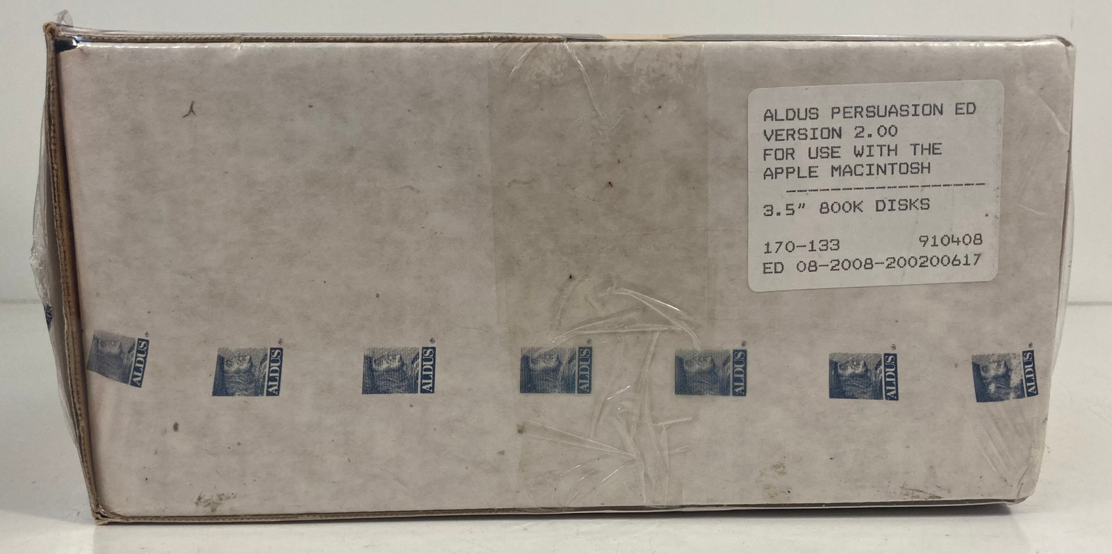 Aldus Persuasion Version 2.0 Education Version Sealed 1993 For Macintosh Plus