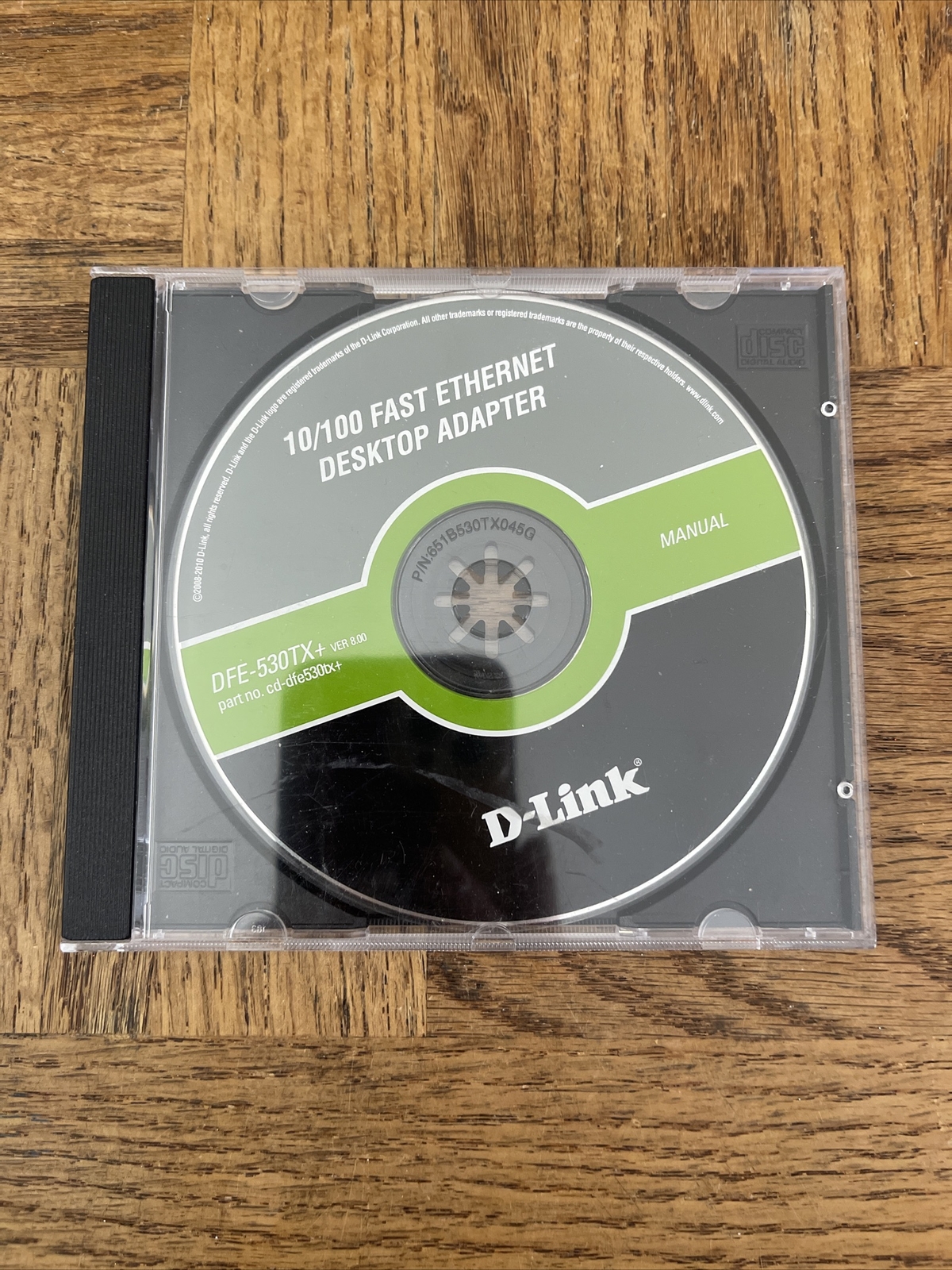 D-Link 10/100 Fast Ethernet Desktop Adapter PC Software