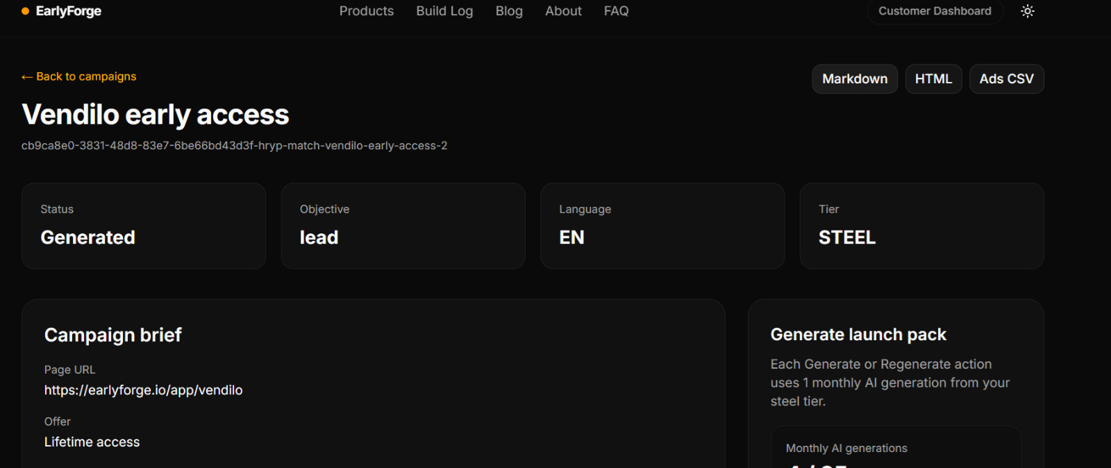 AI Marketing Tool – Generate Ads, Emails, Funnels & Launch Campaigns Faster