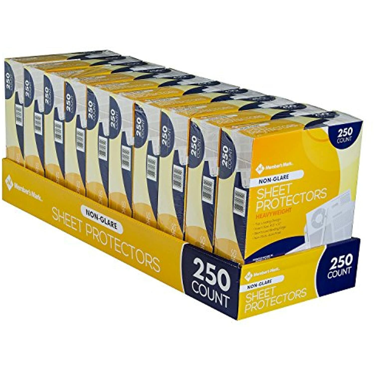 Member’s Mark Heavyweight Sheet Protectors, Clear (250 ct.)