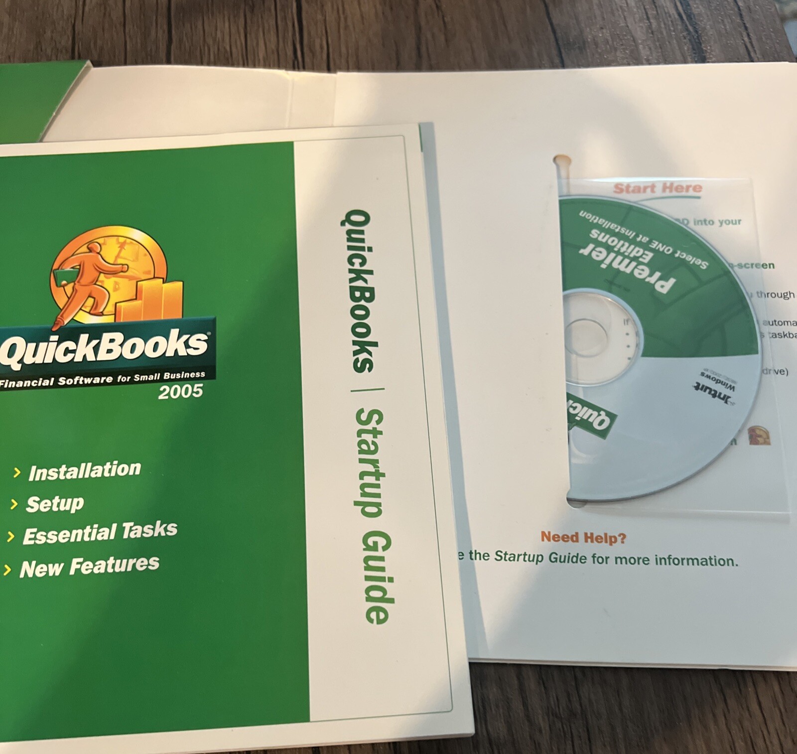 Intuit QuickBooks Premier Edition 2005 Windows 98/XP COMPLETE