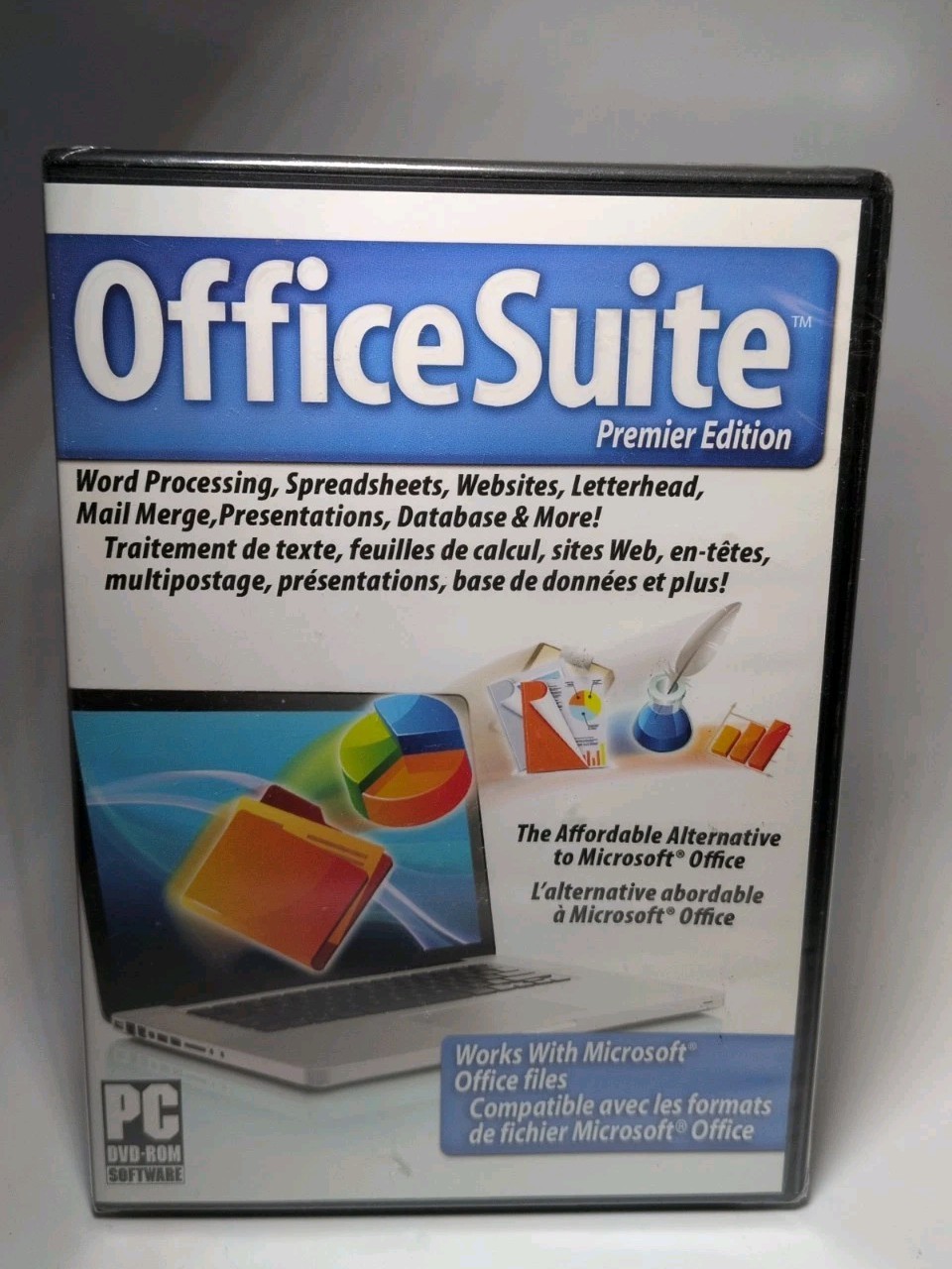 Office Suite Premier Edition PC DVD-ROM Software Brand New B545