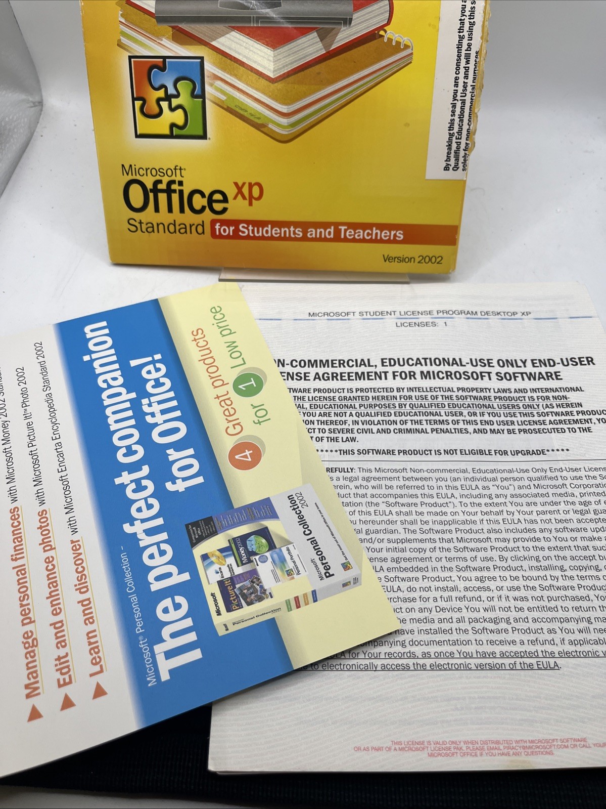 Microsoft Office Xp Standard For Students And Teachers 2002 Version for Windows