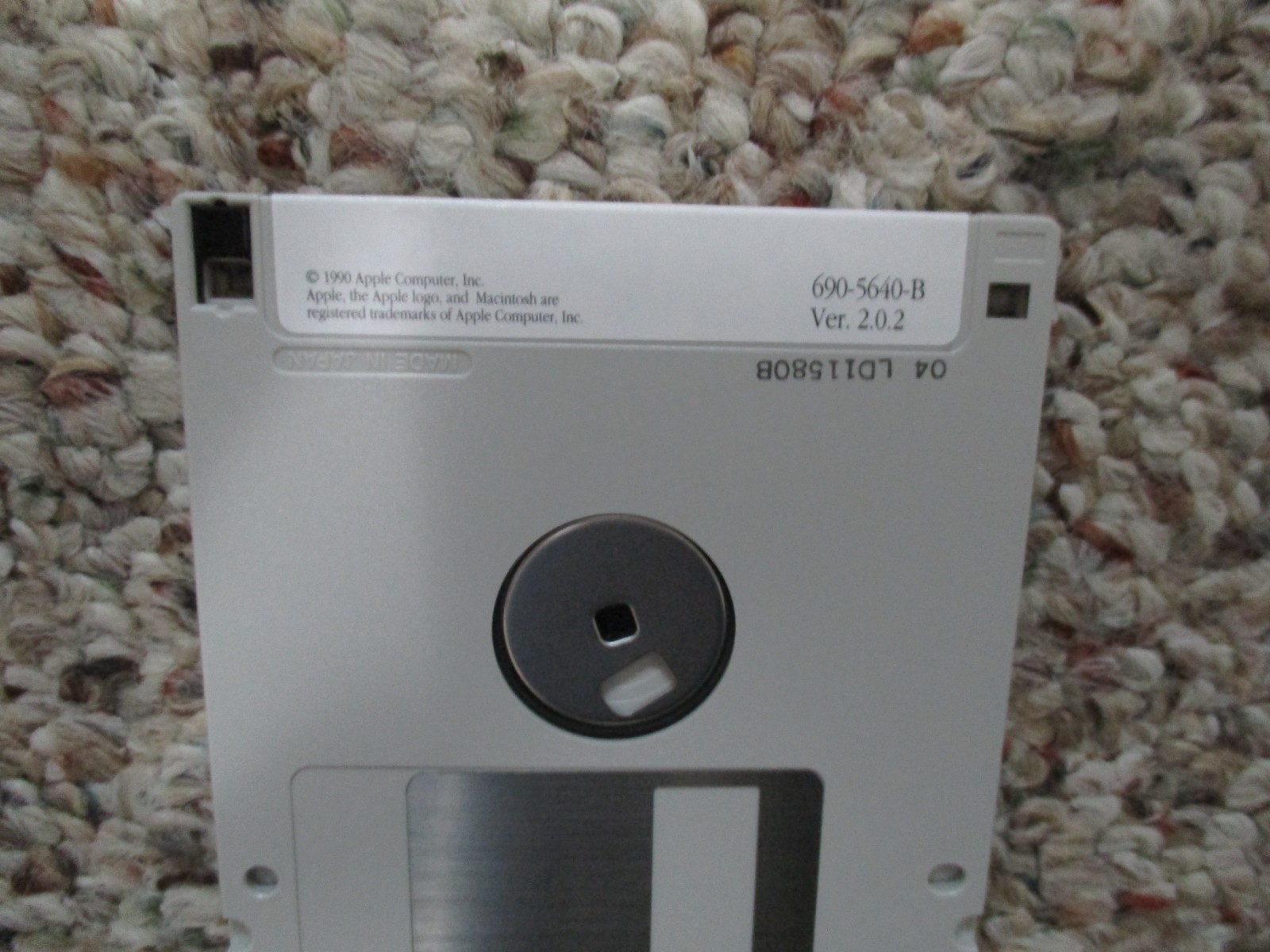 Apple Hypercard 690-5640-B, Version 2.0.2 Date 1990, 3.5″ Floppy Disk