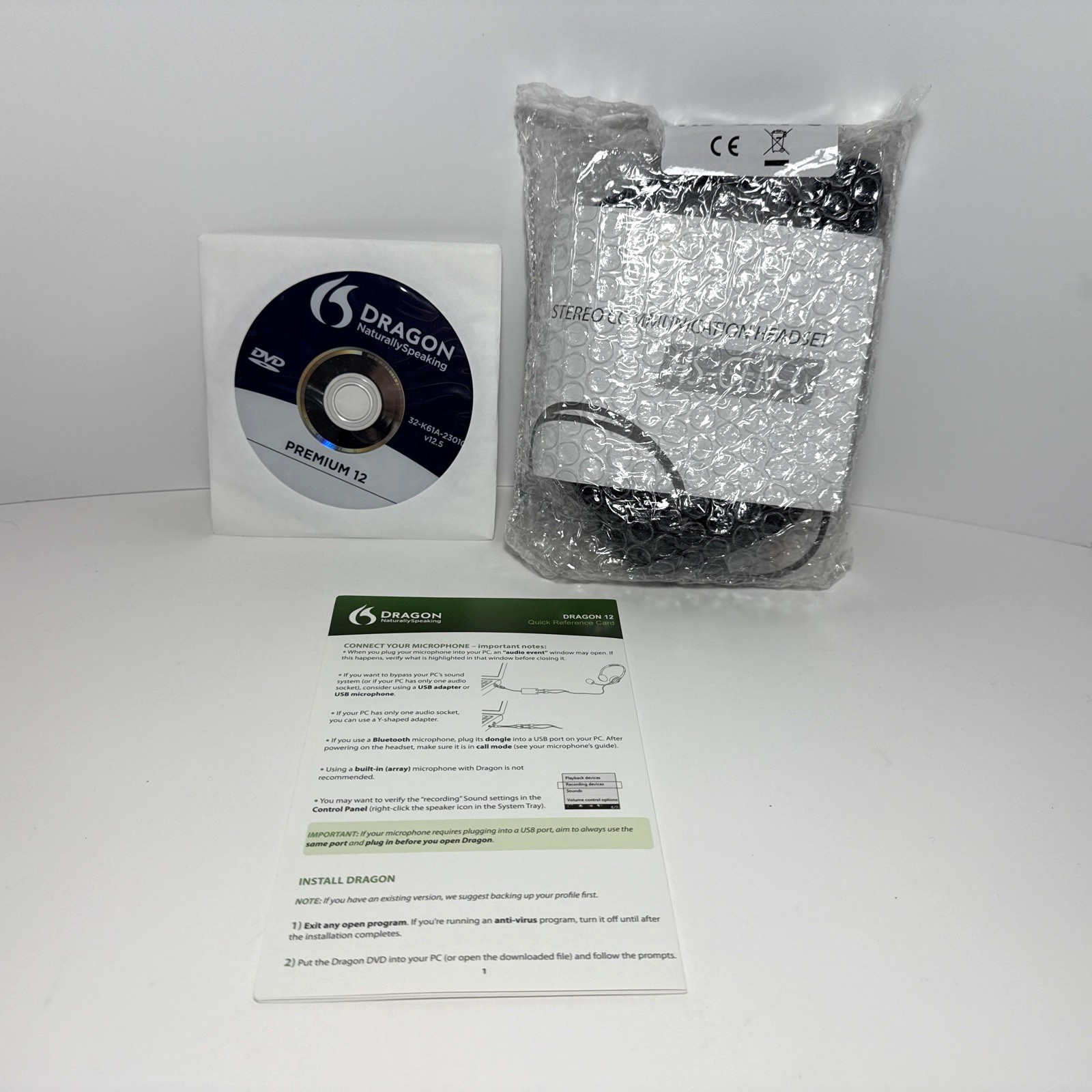 Dragon NaturallySpeaking Premium 12 – English – Nuance – Old Version