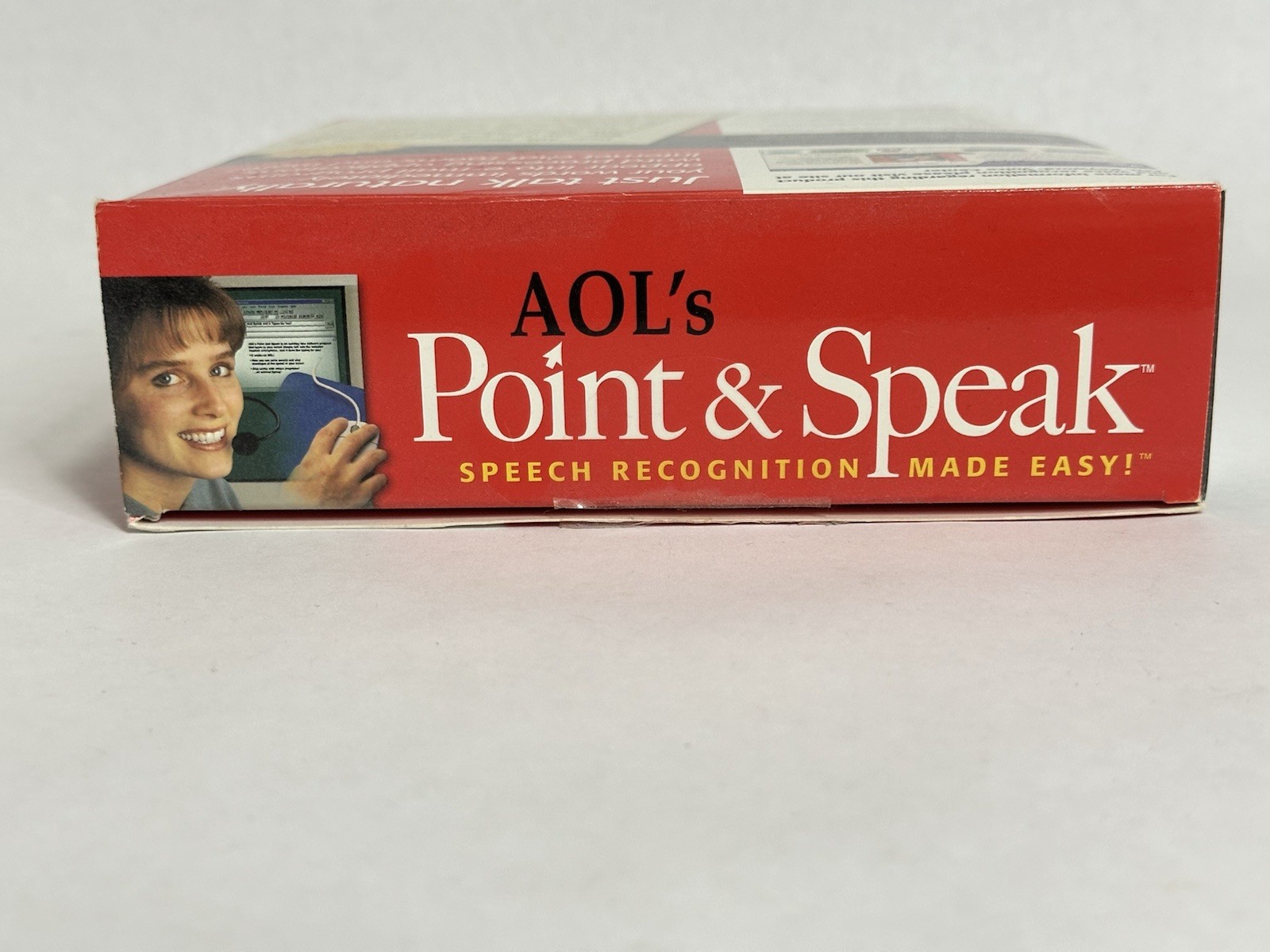 AOL’s Point & Speak Speech Recognition |Dragon Systems headset software dummies