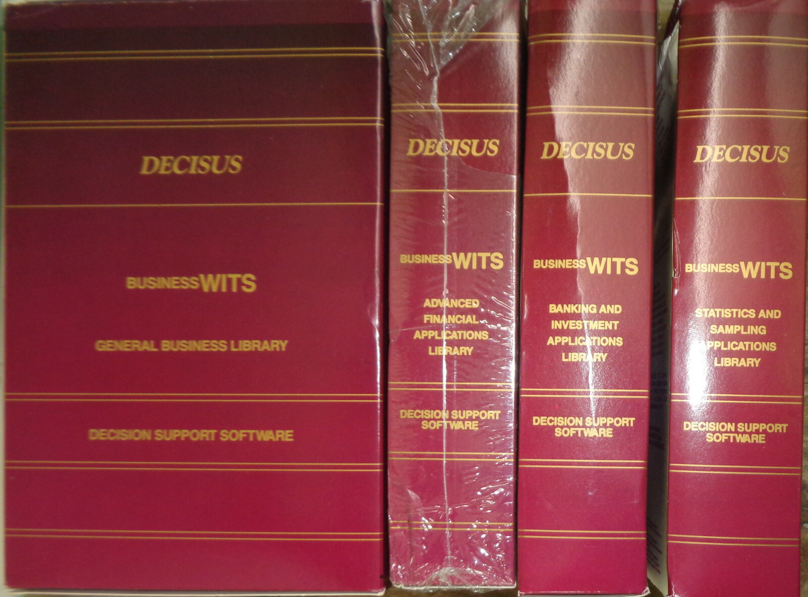 BUSINESS WITS, by Decisus (a Xerox company) – plus 3 extra modules 1990 Pristine
