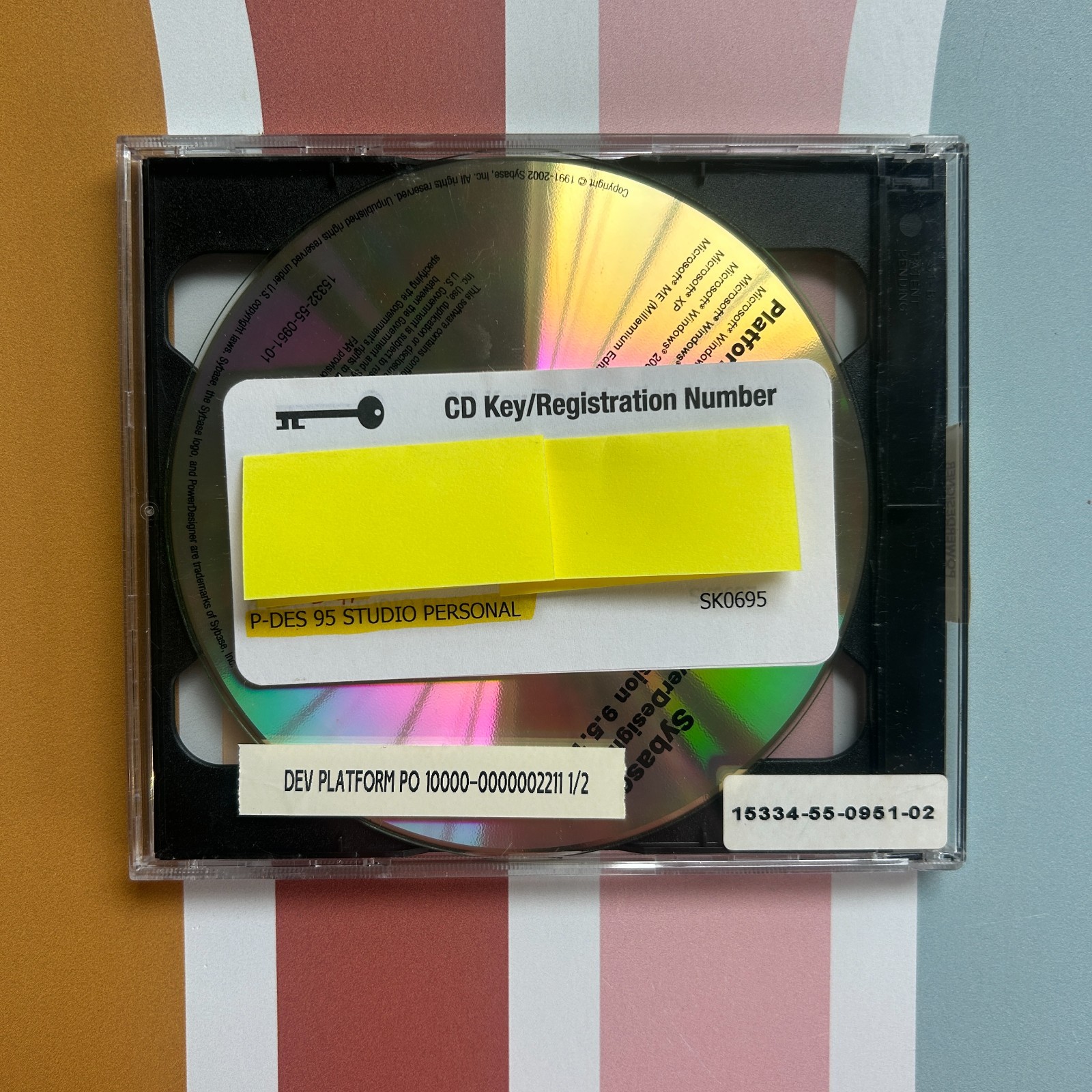 Sybase PowerDesigner Version 9.5.1 CD Set w/ Getting Started and Key