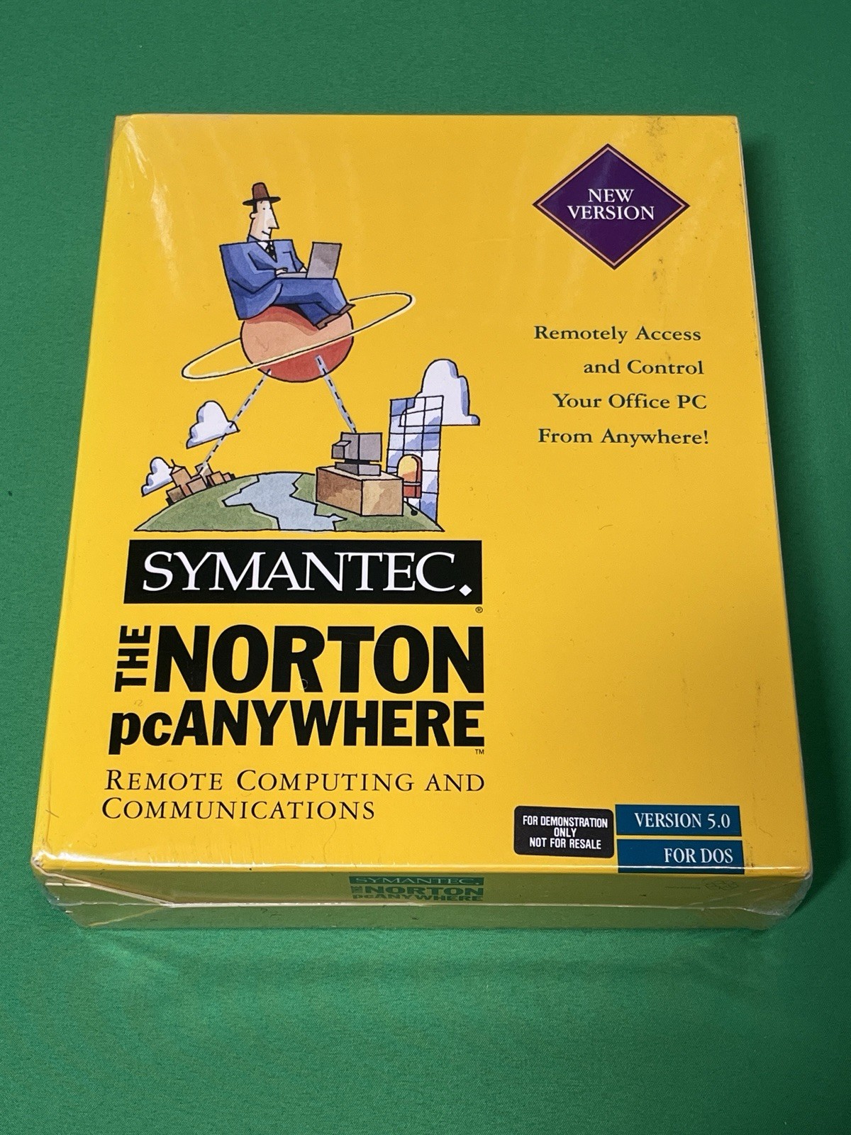 Symantec The Norton PC anywhere version 5 for DOS Brand New Sealed