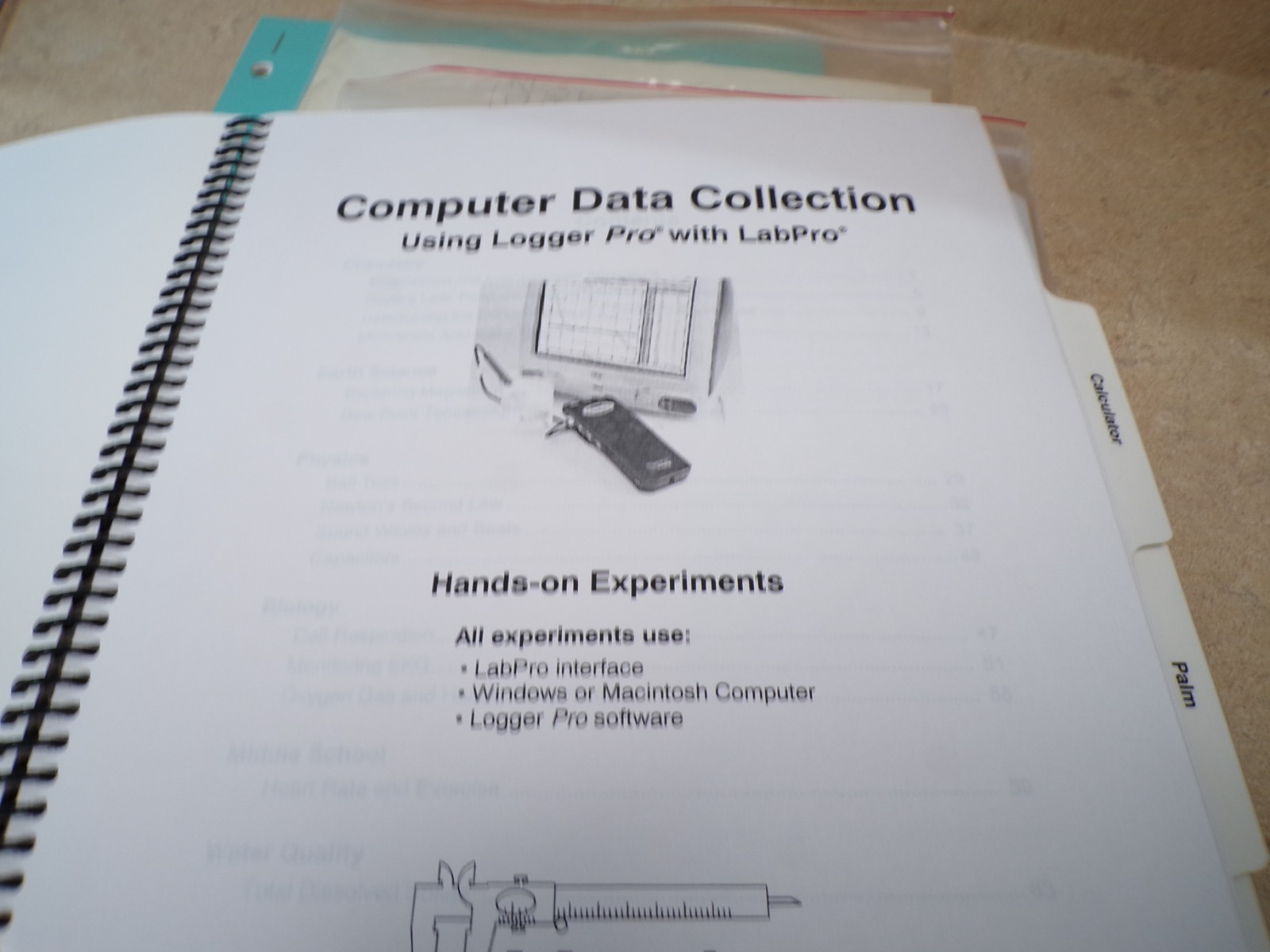 Software for Macintosh Vernier Lab-Pro Precision Timer III MPLI Apple 5-1/4 Disc