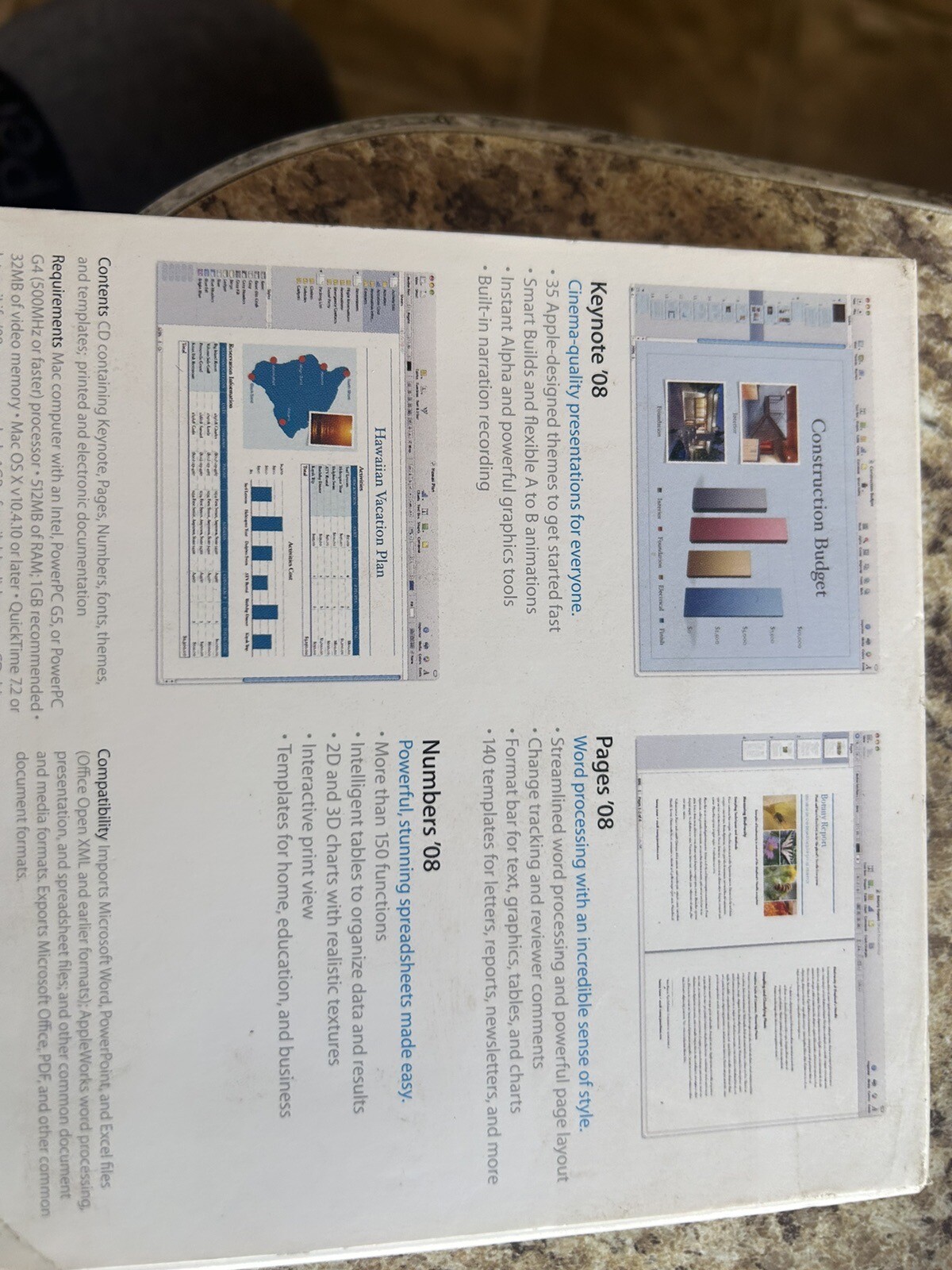 Apple iWork 08 Family Pack for Mac