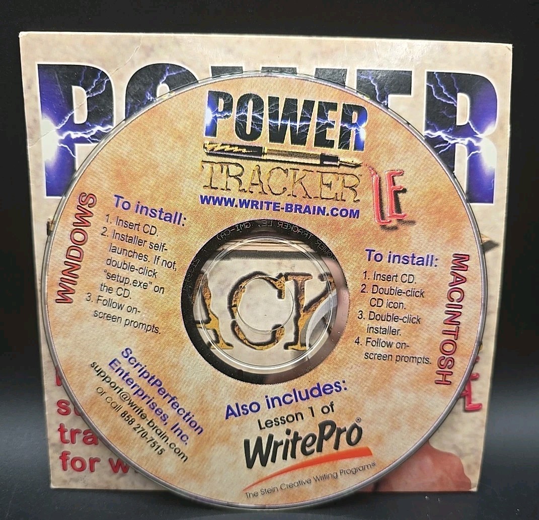 Power Tracker LE – Professional Submission Tracking Software For Writers 2002