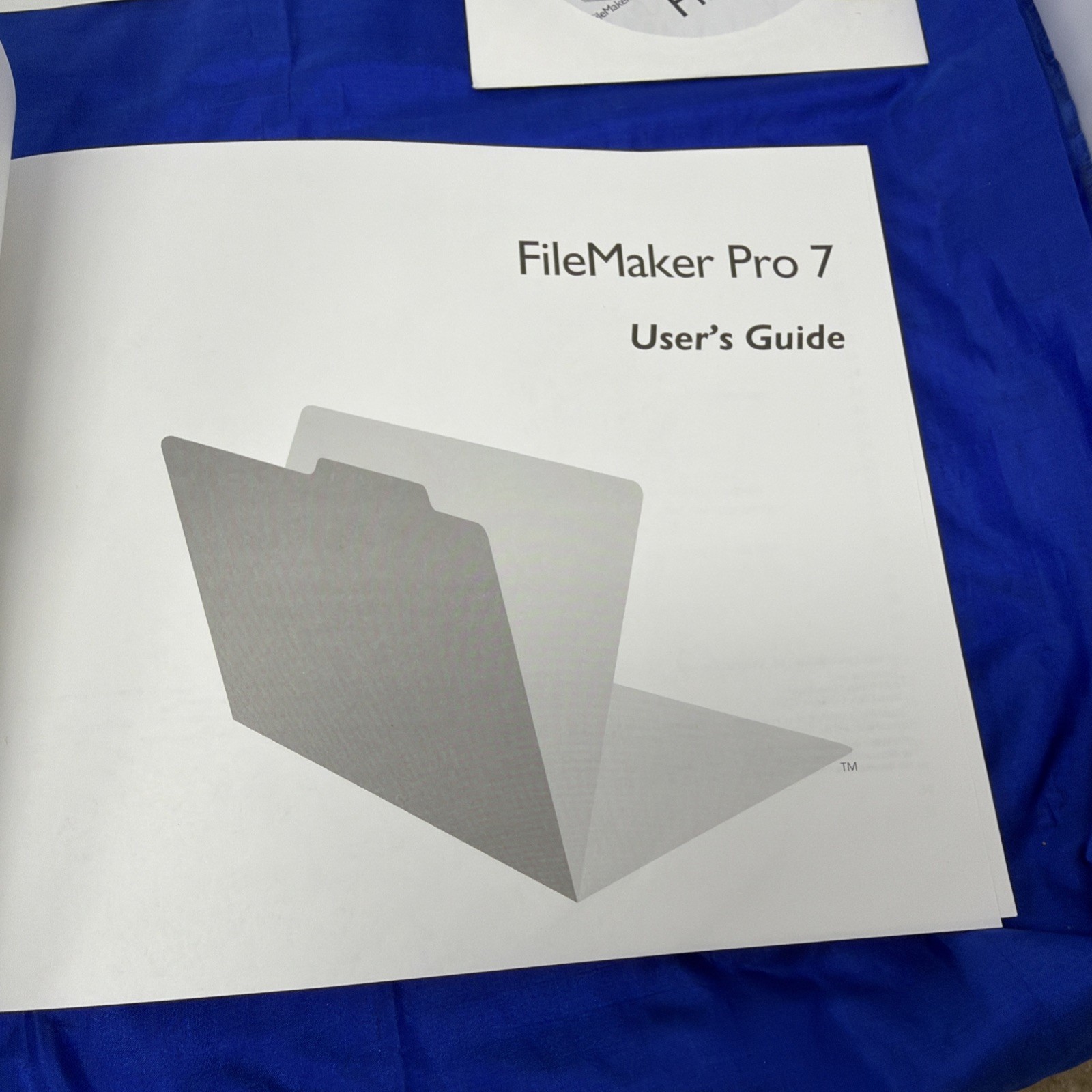 FileMaker Pro 7 Software for Mac CD-ROM Complete with Box & Manuals