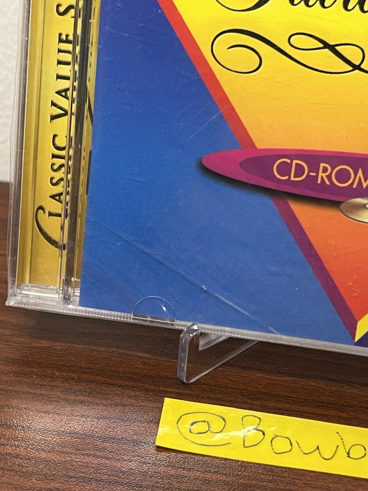 Trivial Pursuit (CD-ROM PC Game, 1994) Hasbro Interactive Vintage New & Sealed