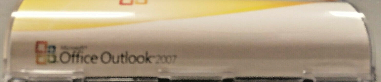 Retail Microsoft Office Outlook 2007 x86 X12