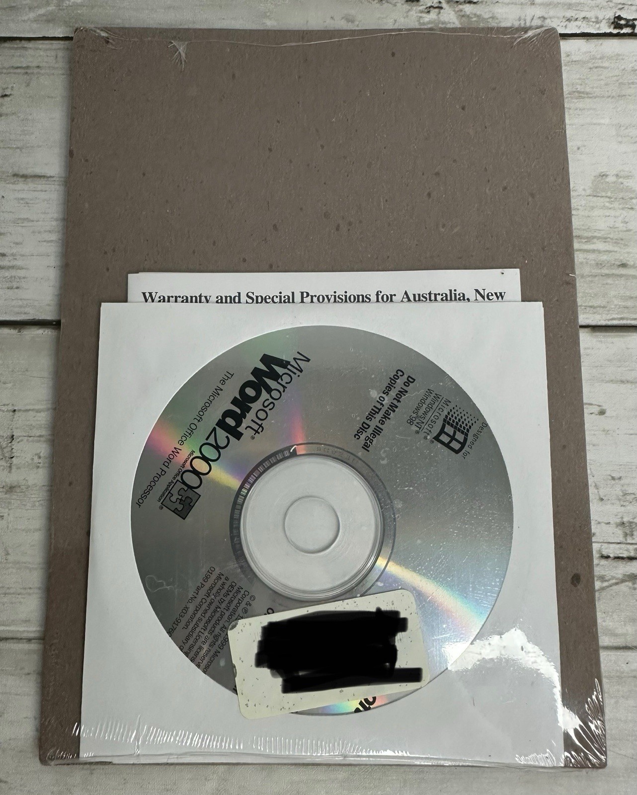 Discovering Microsoft Word 2000 (PC) Microsoft Office Software Sealed w/ProdKey