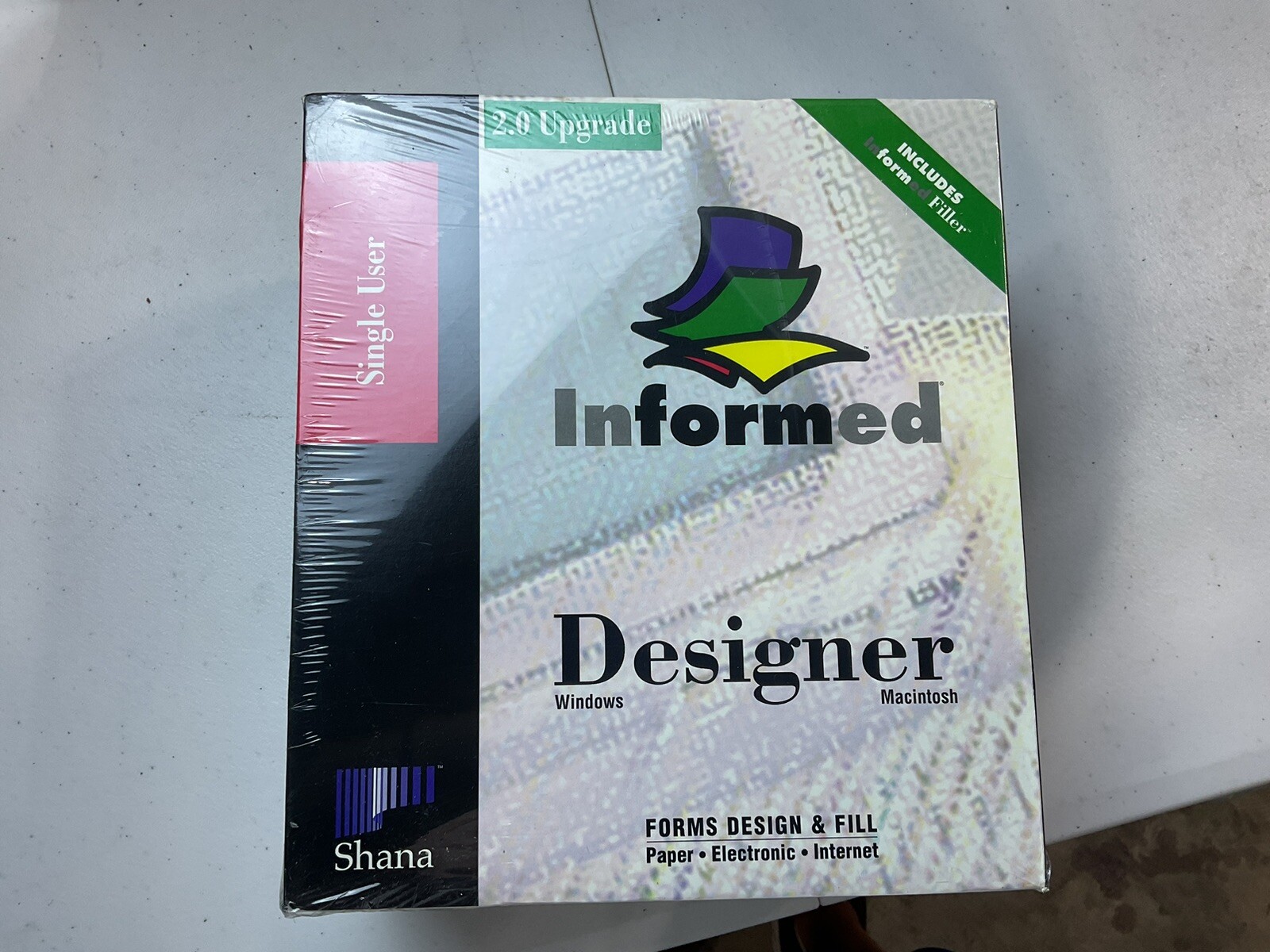 Vintage Apple Windows Informed Designer 2.0 Upgrade Software New Sealed