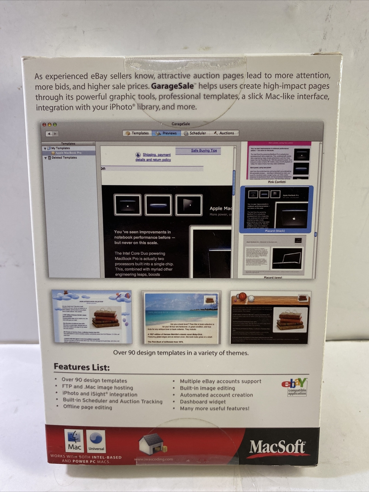 GarageSale – The most advanced eBay seller tool for Mac BRAND NEW