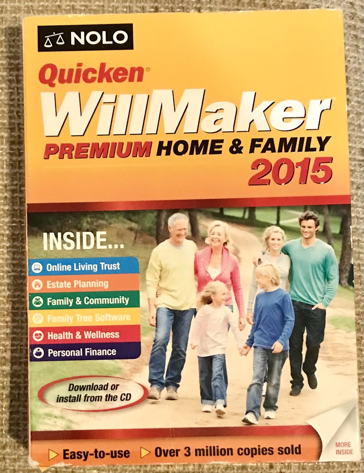 Quicken WillMaker Premium 2015 Home & Family