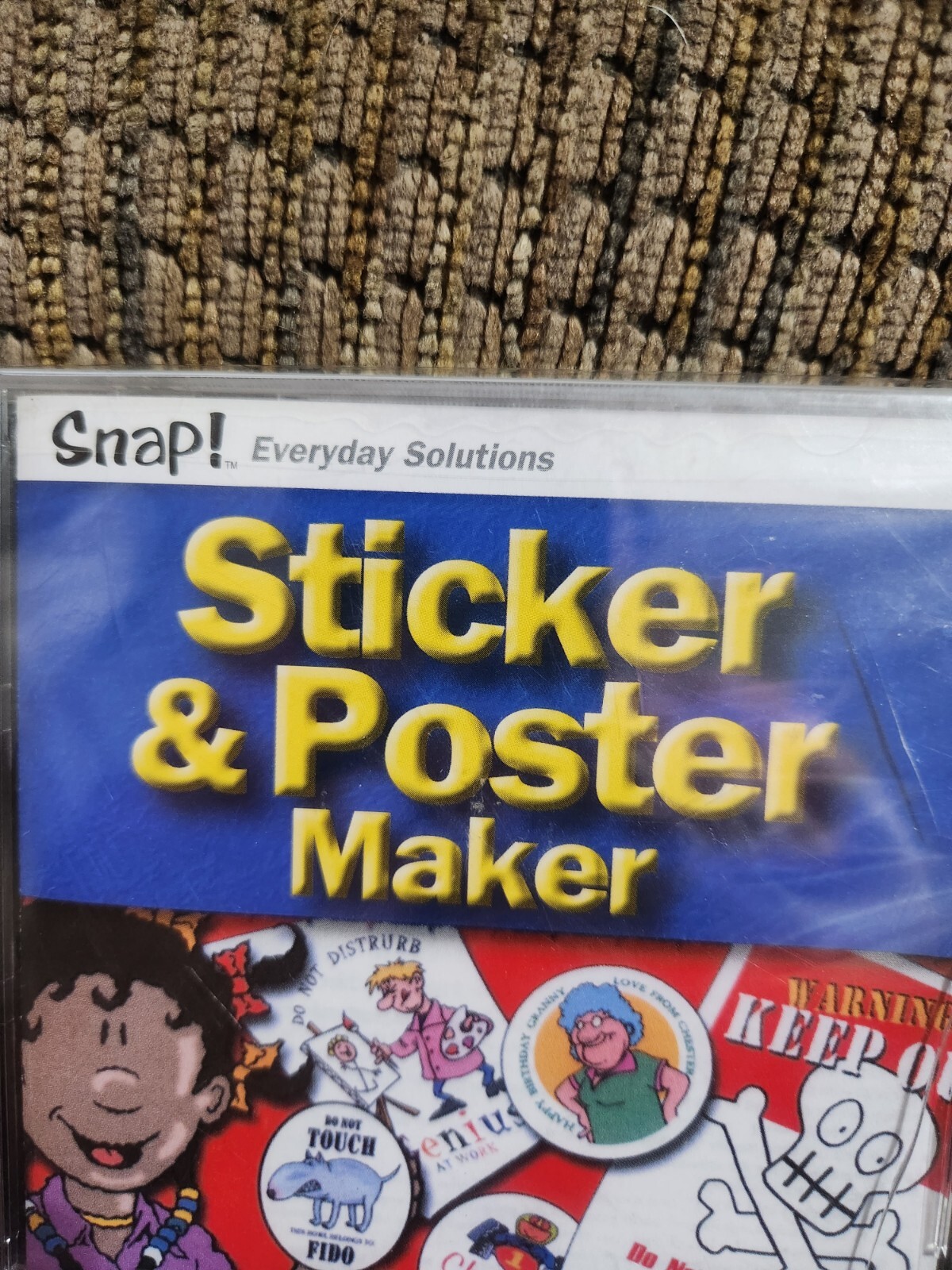Vintage Snap! Sticker And Poster Maker Software Topics Entertainment 2001