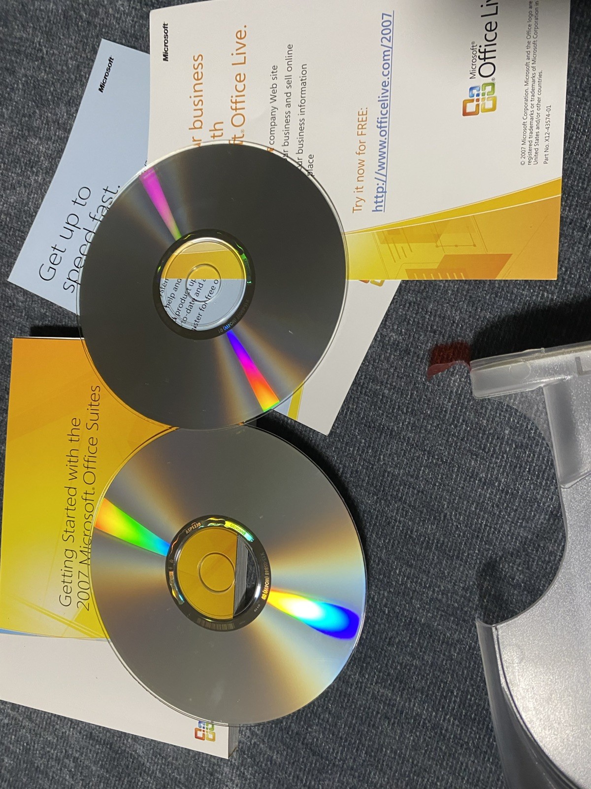 Microsoft Office Small Business Upgrade Edition 2007 w/ Key number