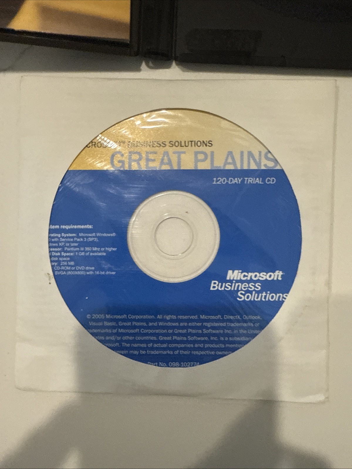 Microsoft 2004 Business Solutions Great Plains 8.0 – Full Version + Trial
