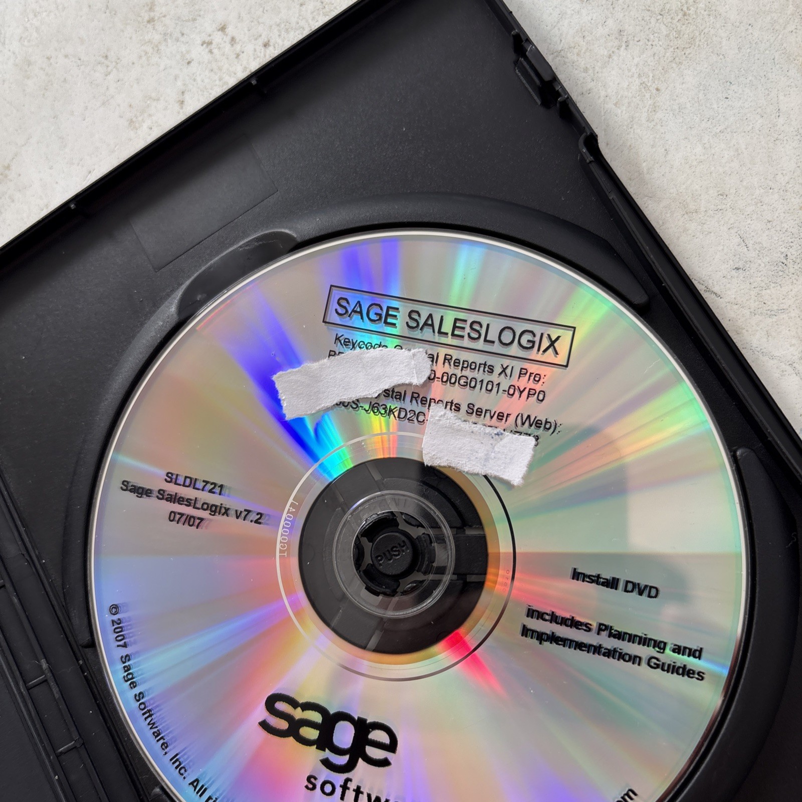 Brand New SalesLogix v7.2 CRM Suite Crystal Reports Pro Xi+Server with Keys.MORE