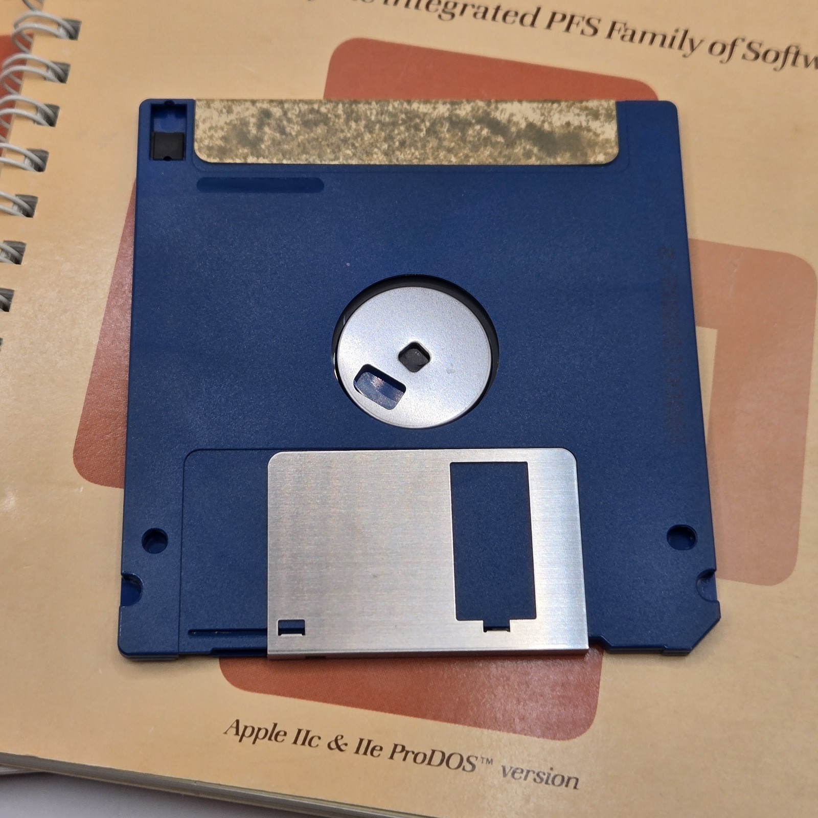 Vintage 1980s PFS: Write File Report Plan Software For Apple IIc/IIe ProDOS