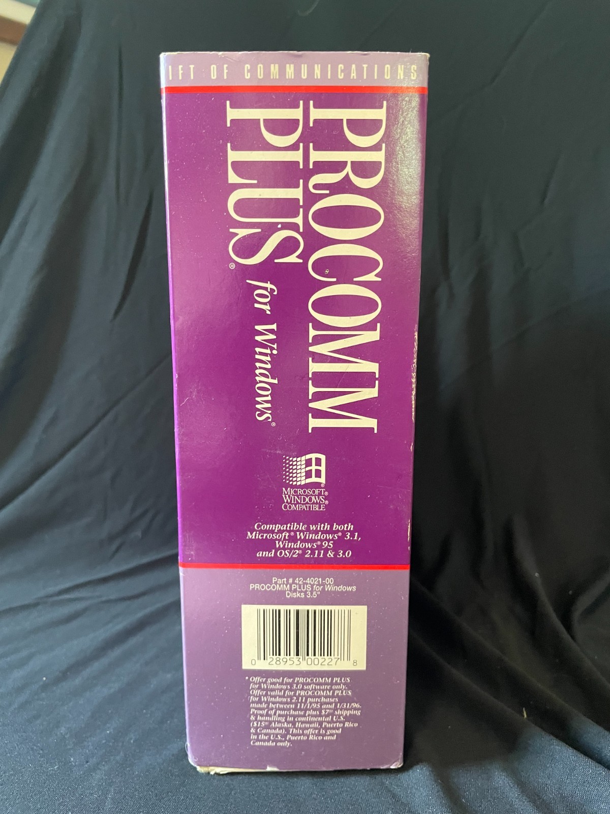 Vintage Procomm Plus for Windows – Intuitive Data & Fax Communications Software