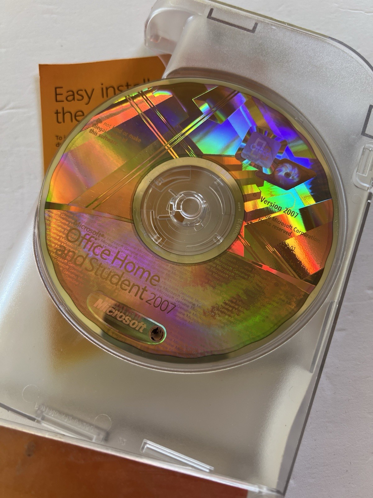 Microsoft Office Home and Student 2007 PC Software w/ Product Key