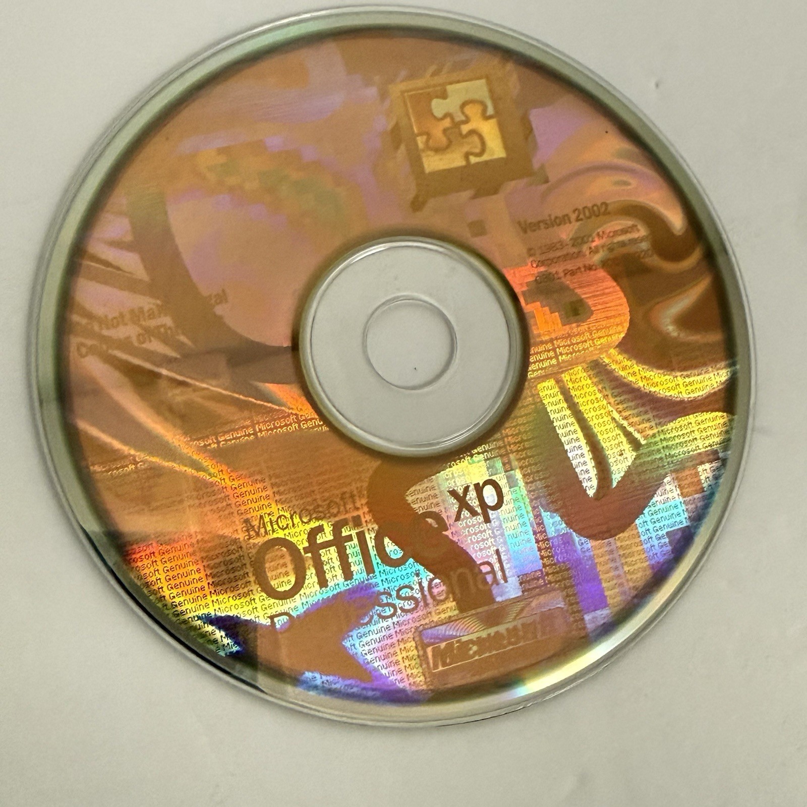 Microsoft Office XP Professional Version 2002 2 Discs with Product Key