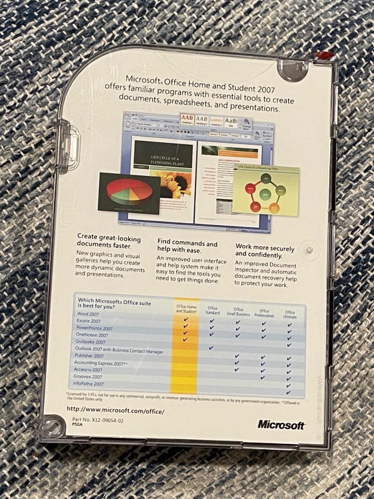 Microsoft Office Home and Student 2007 with key