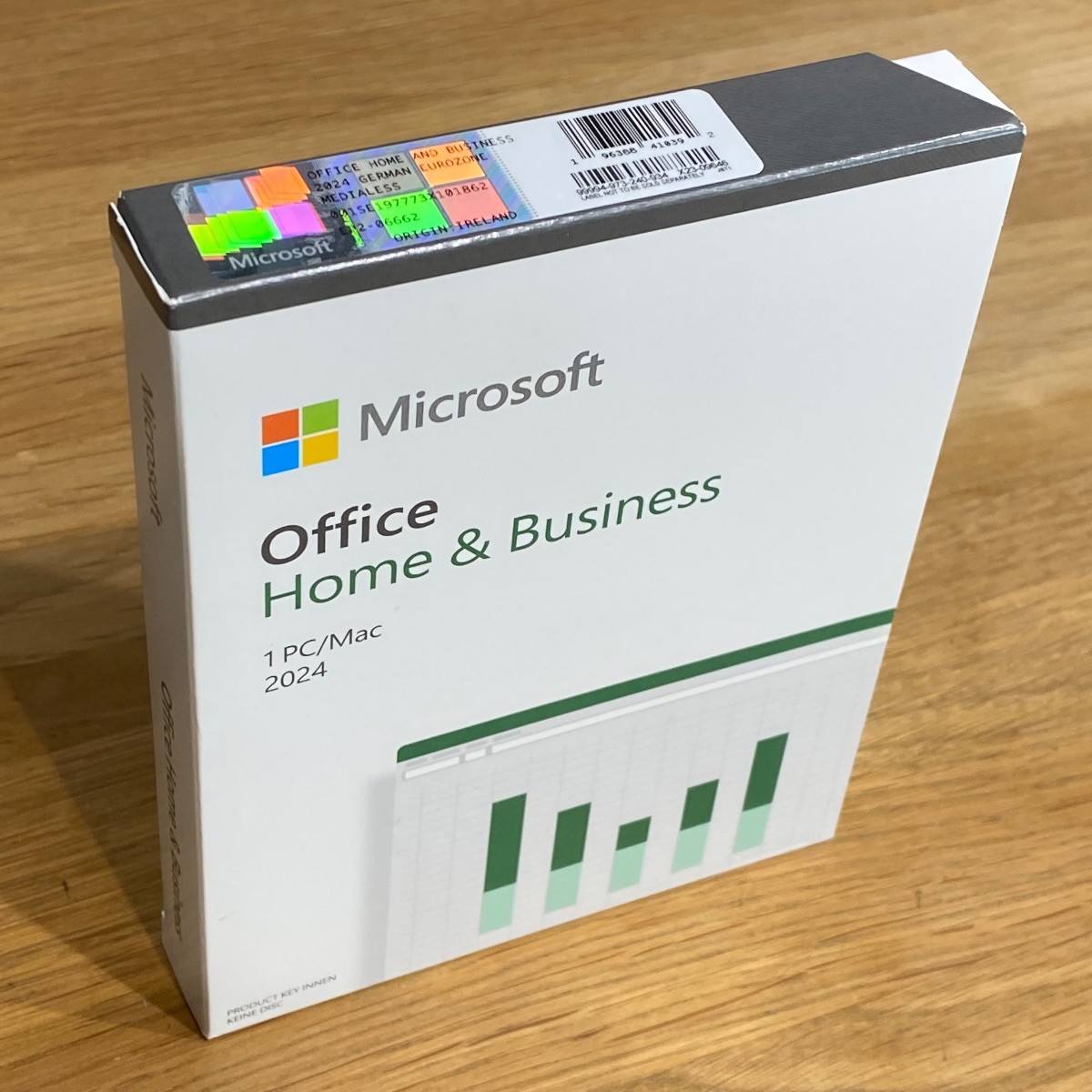 Microsoft Office Home Business 2024 German Lifetime Word Excel Outlook PC/Mac