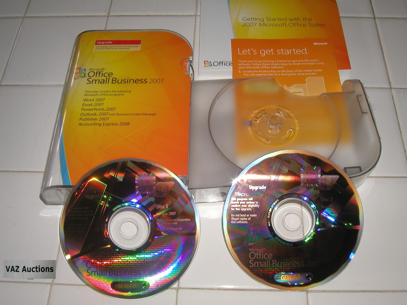 Microsoft Office 2007 Small Business Edition Upgrade MS SBE =NEW RETAIL BOX=