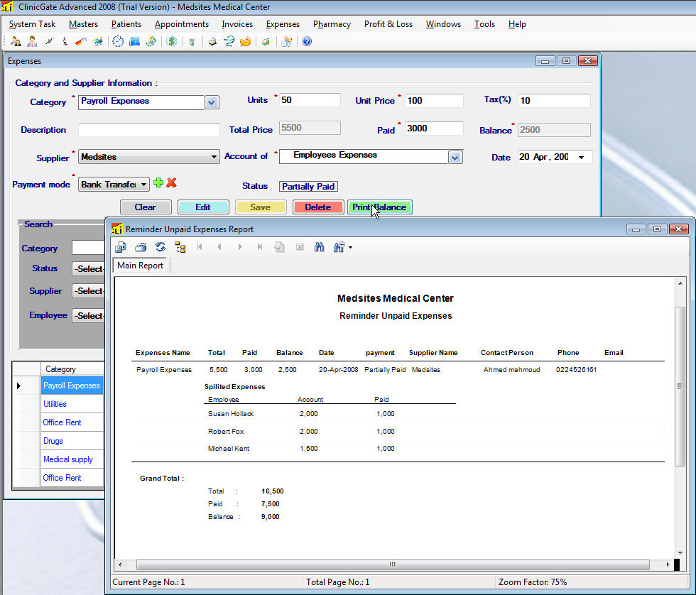 Medical Billing software – ClinicGate
