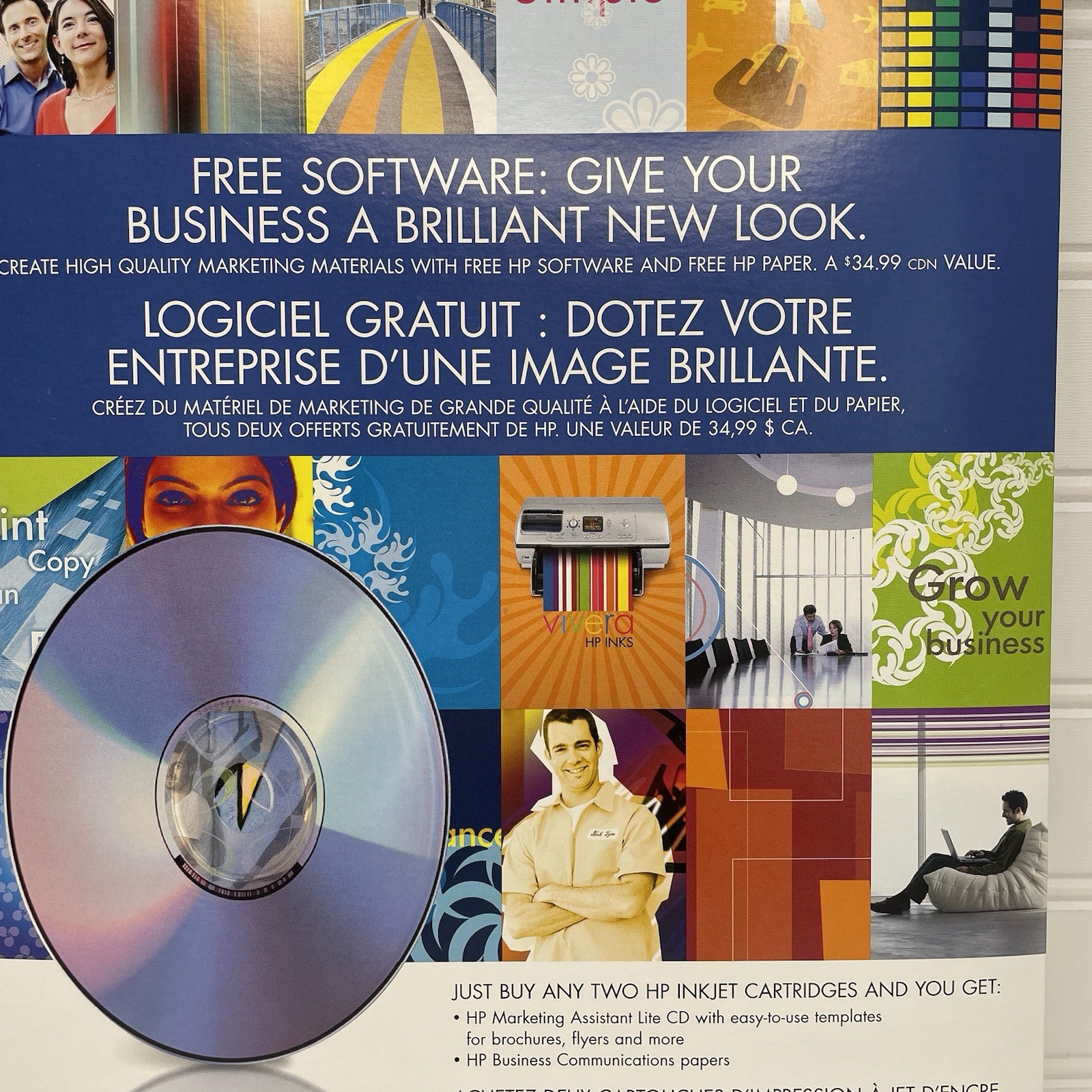 Hp Marketing Assistant Lite Cd, Hp Business Communication Papers – Brand New