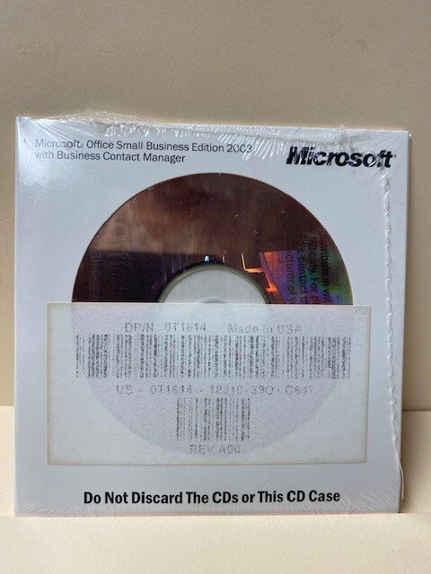 Microsoft Office Small Business Edition 2003 with Business Contact Manager