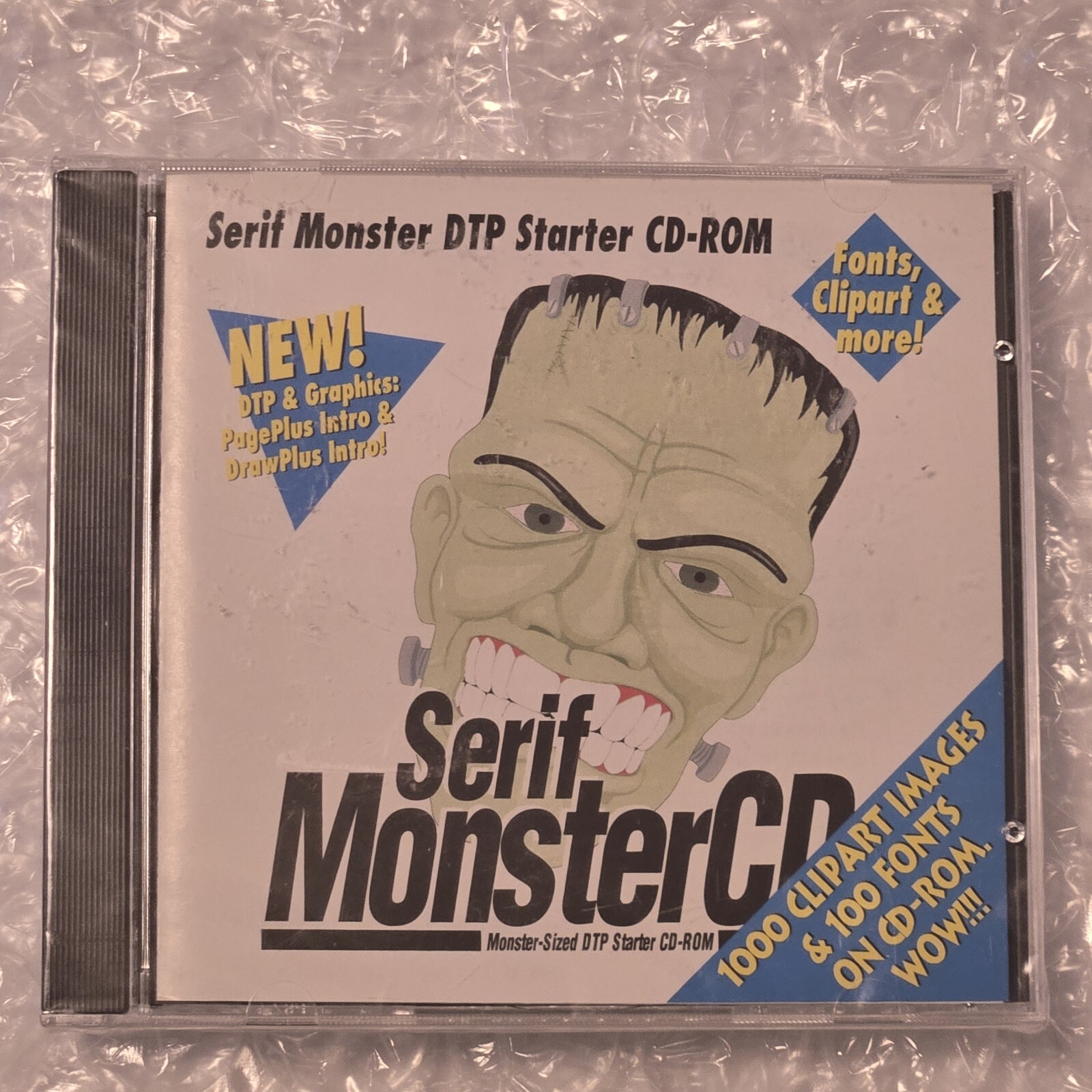Serif Monster PC Software | 1000 Clip Art | 100 Fonts |