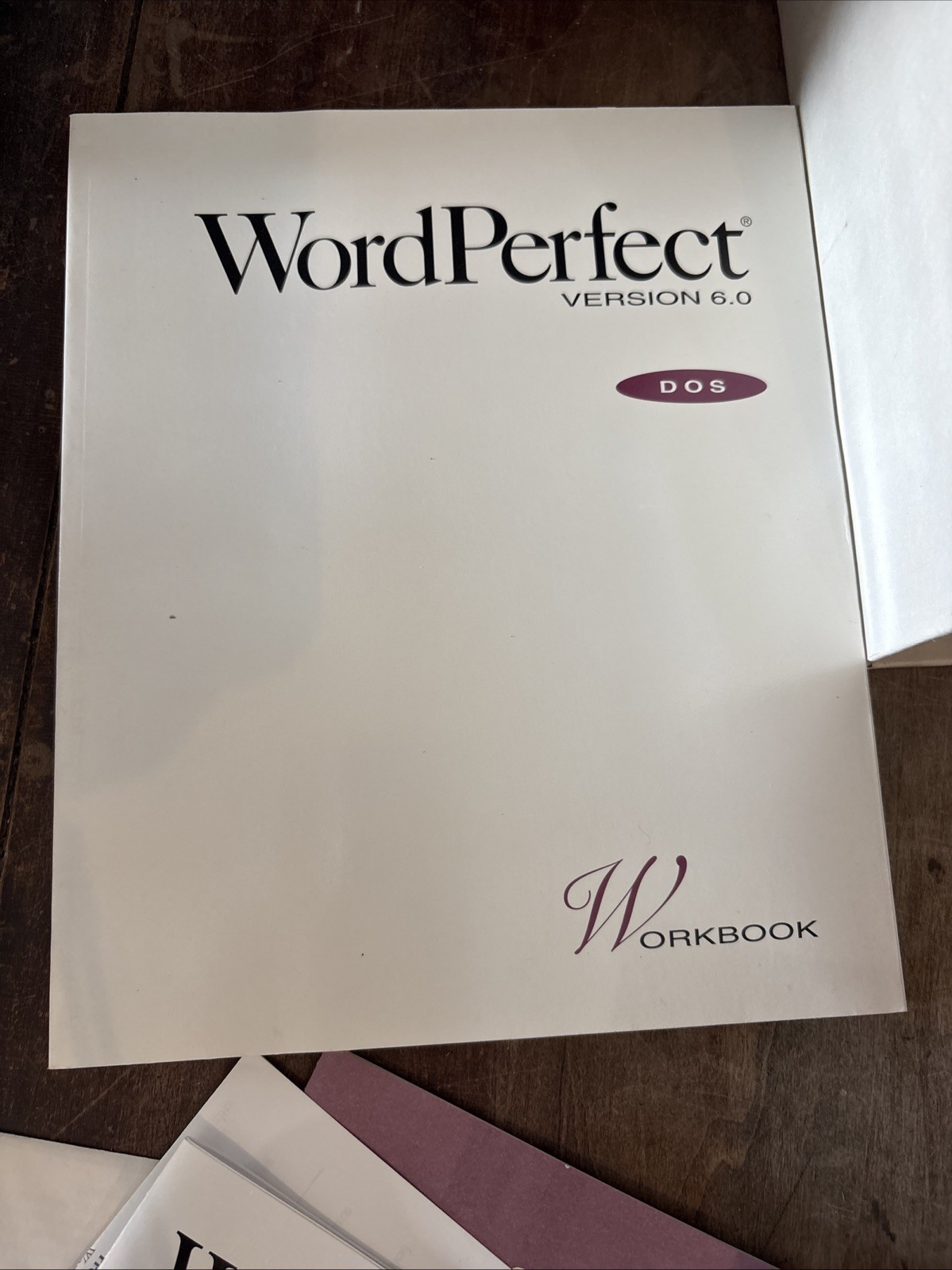 Windows WordPerfect Version 6.0 Word Processor Software Vtg DOS Sealed Disks
