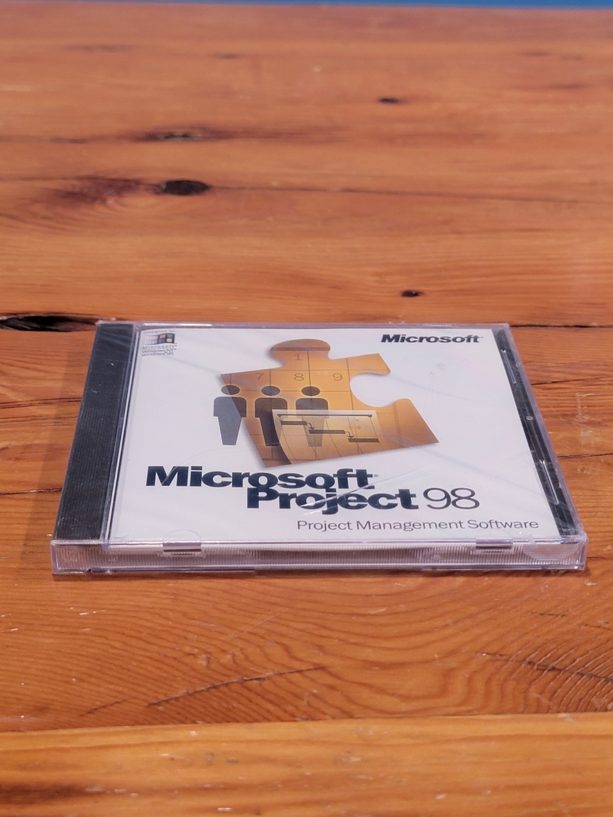 Microsoft Project 98 Project Management Software w/ CD Key – Sealed