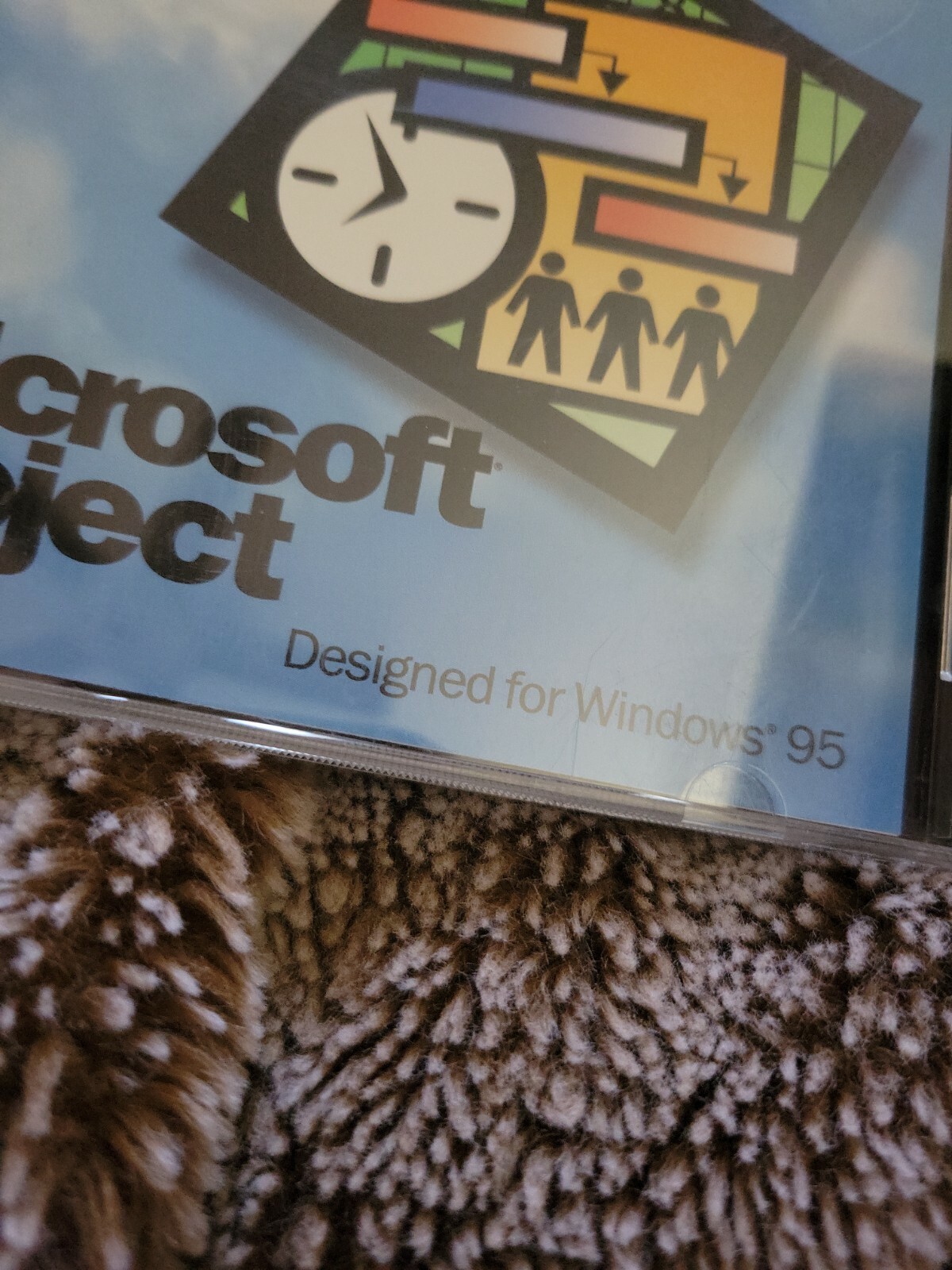 Microsoft Project Version 4.1 PC CD-ROM 1995 software for Windows 95