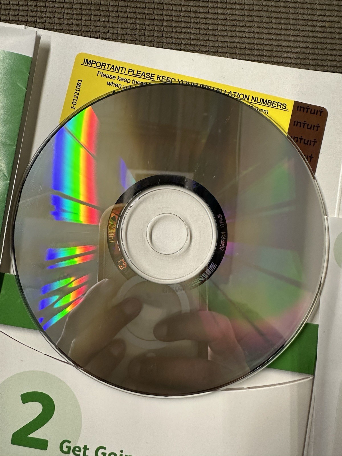 Intuit QuickBooks Pro 2009 Accounting Software Windows W/ Mnuals& Key + Train CD