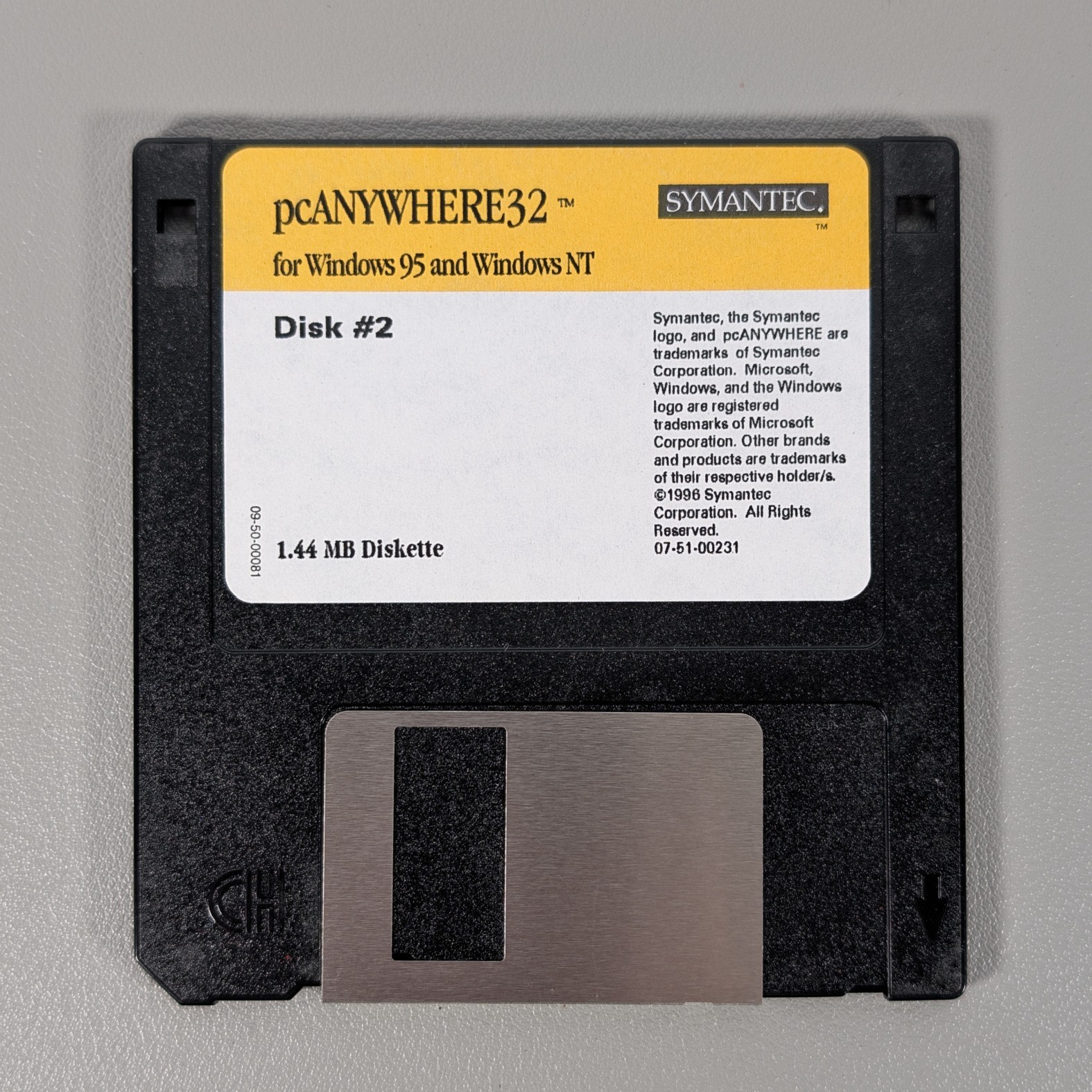 Symantec pcAnywhere 32 v7.5 for Windows 95 | 4 Floppy Disk Set | Reseller Copy